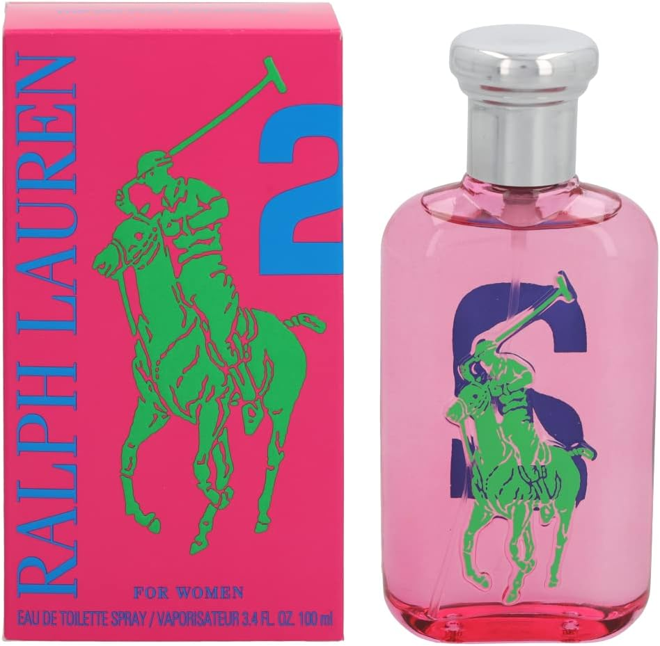 Ralph Lauren Polo Big Pony 2 Eau De Toilette Spray for Women 100 Ml