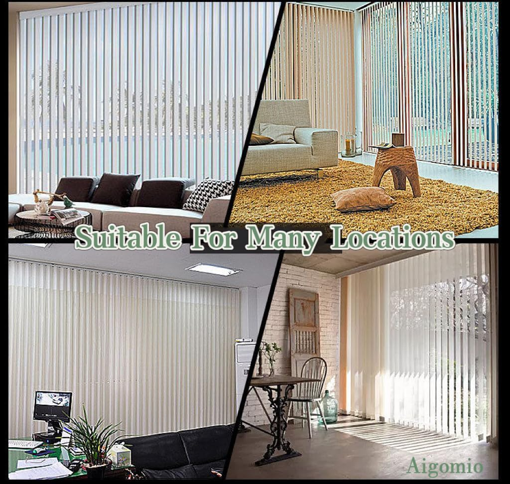 20PCS Blind Slat Top Hangers 89MM / 3.5INCH Vertical Blind Top Hangers Double Hole Window Slat Holder Vertical Blind Accessories Top Holders Spares (White) (89MM) image number 2