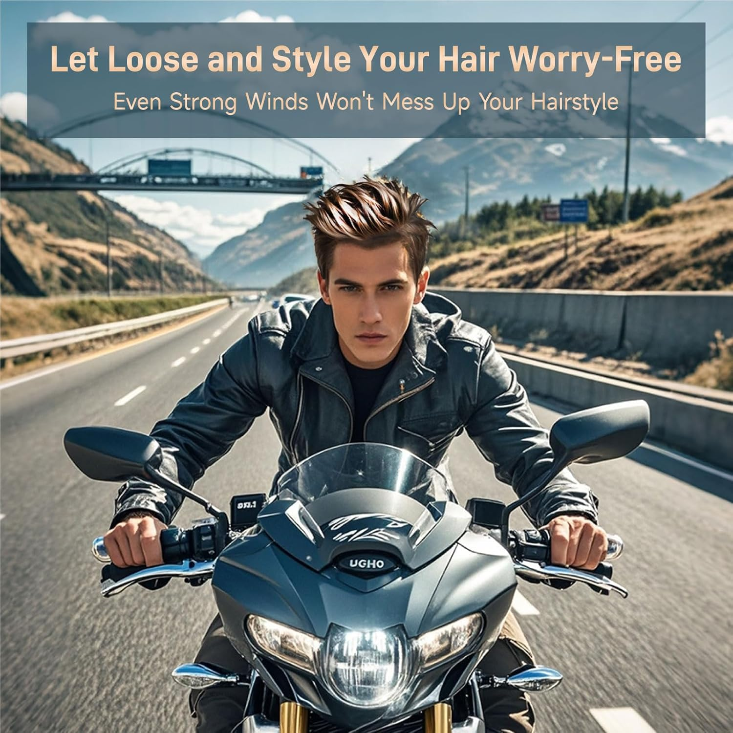 Men&rsquo;S Hair Styling Gel, Long-Lasting Moisturizing & Strong Hold & Shine with No Residue & Easy Wash - Retro Greaser & Fragrance-Free - 6.7Oz/200Ml image number 4