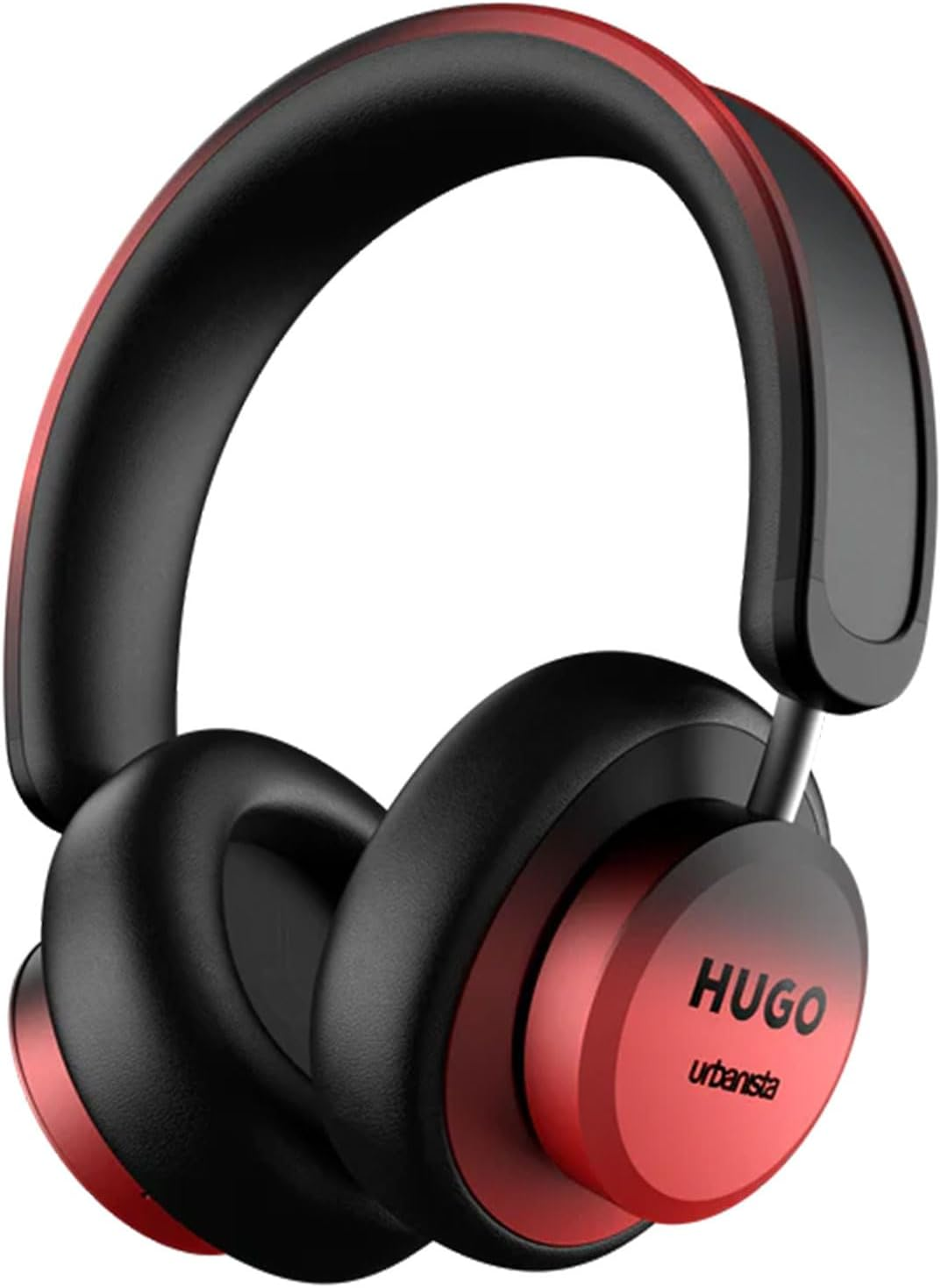 Urbanista Los Angeles Solar Powered Active Noise Cancelling Headphones with Infinite Playtime, Powerfoyle Self Charging Wireless over Ear Bluetooth 5.0 Earphones, on Ear Detection, Midnight Black