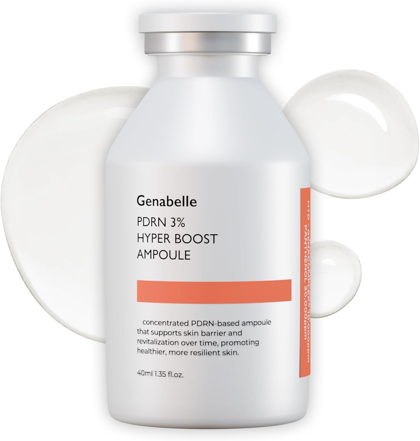 Genabelle PDRN 3% Hyper Boost Ampoule &ndash; Advanced Skin Support Serum with PDRN, Niacinamide, Hyaluronic Acid, Peptides, and Centella for Skin Barrier Support, Dryness, and Uneven Texture image number 5