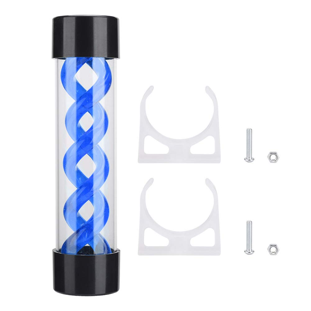 PC Water Cooling Tank 200 Mm with G1/4 Thread, Strong Sealing Performance for Desktop Computer Coolers (Blue) - Blue image number 4
