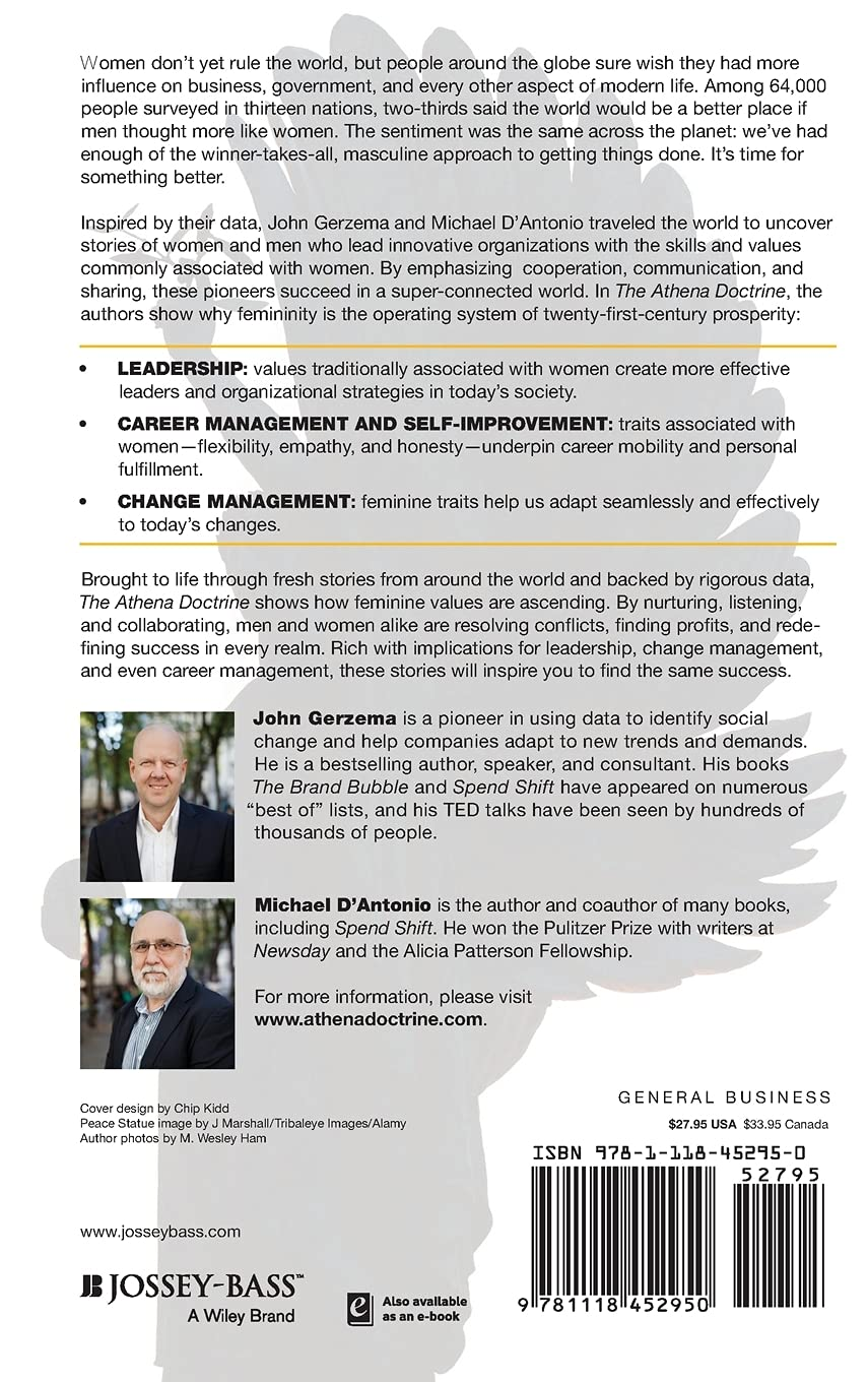 The Athena Doctrine: How Women (And the Men Who Think like Them) Will Rule the Future - Hardcover image number 3