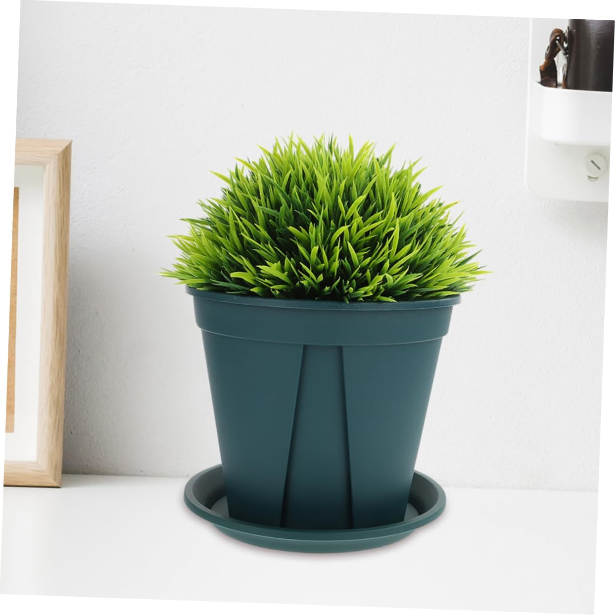 Milisten 10Sets Thickened Air Circulating Orchid Pots with Removable Tray Root Control for for Indoor and Outdoor Gardening image number 1