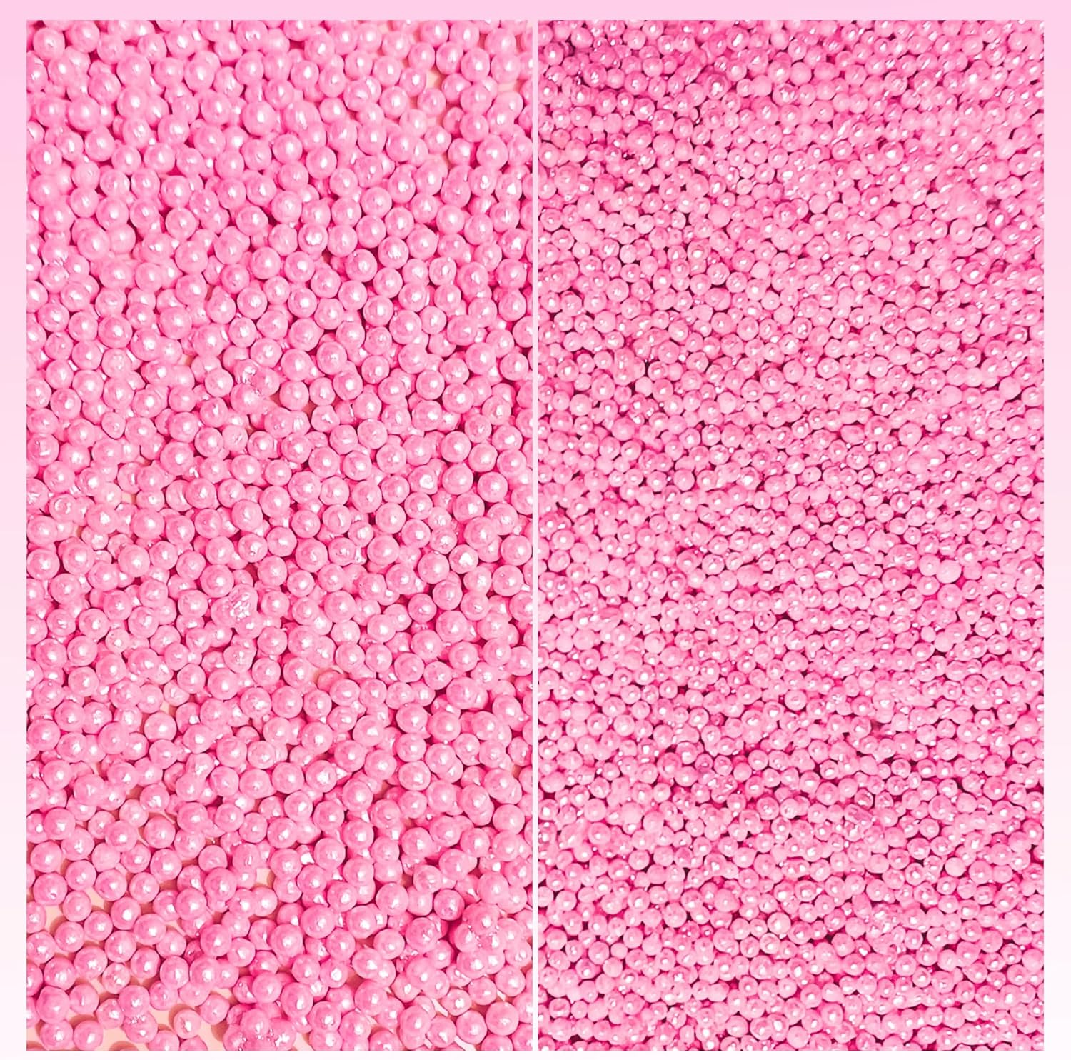 Confect Sprinkles for Cakes & Cupcakes Decoration | Assorted Pack of 5 Girly Dream Baby Shower Pearl Sprinkles | Baby Pink Sprinkles | Edible Mix Dragees, Jimmies & Sparkling Sugar - 3.5 Oz image number 5