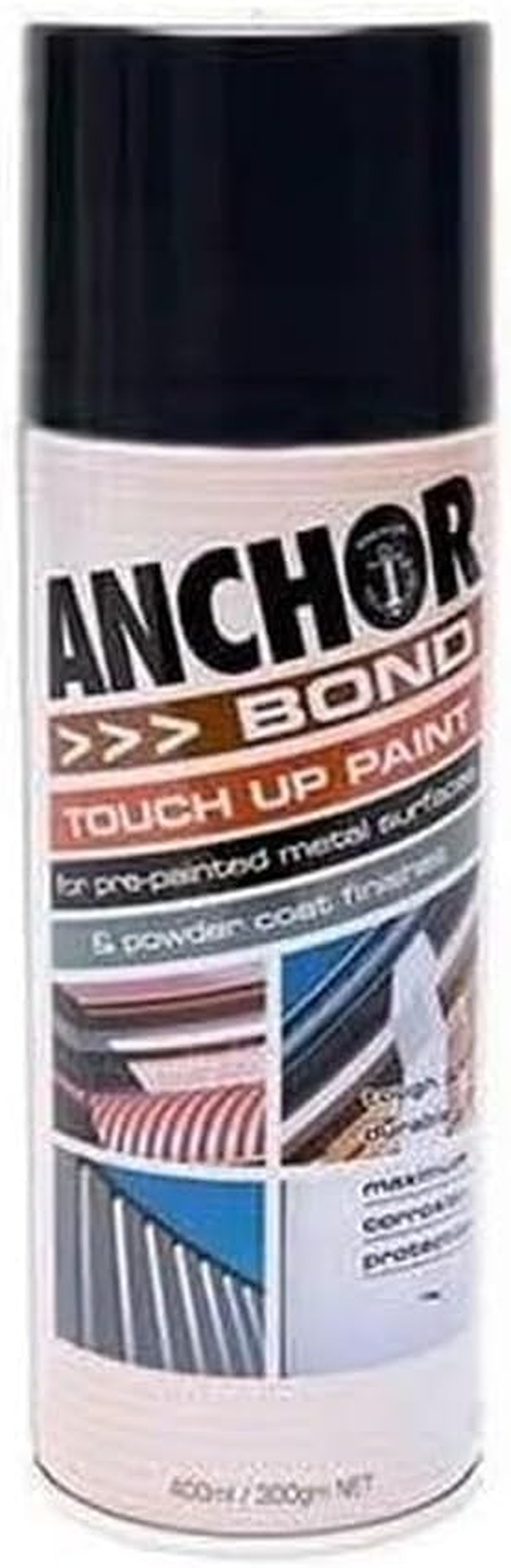 Anchor Acrylic Touch-Up Aerosol Roofing Spray Paint 300 G, Monument/Gunmetal Grey