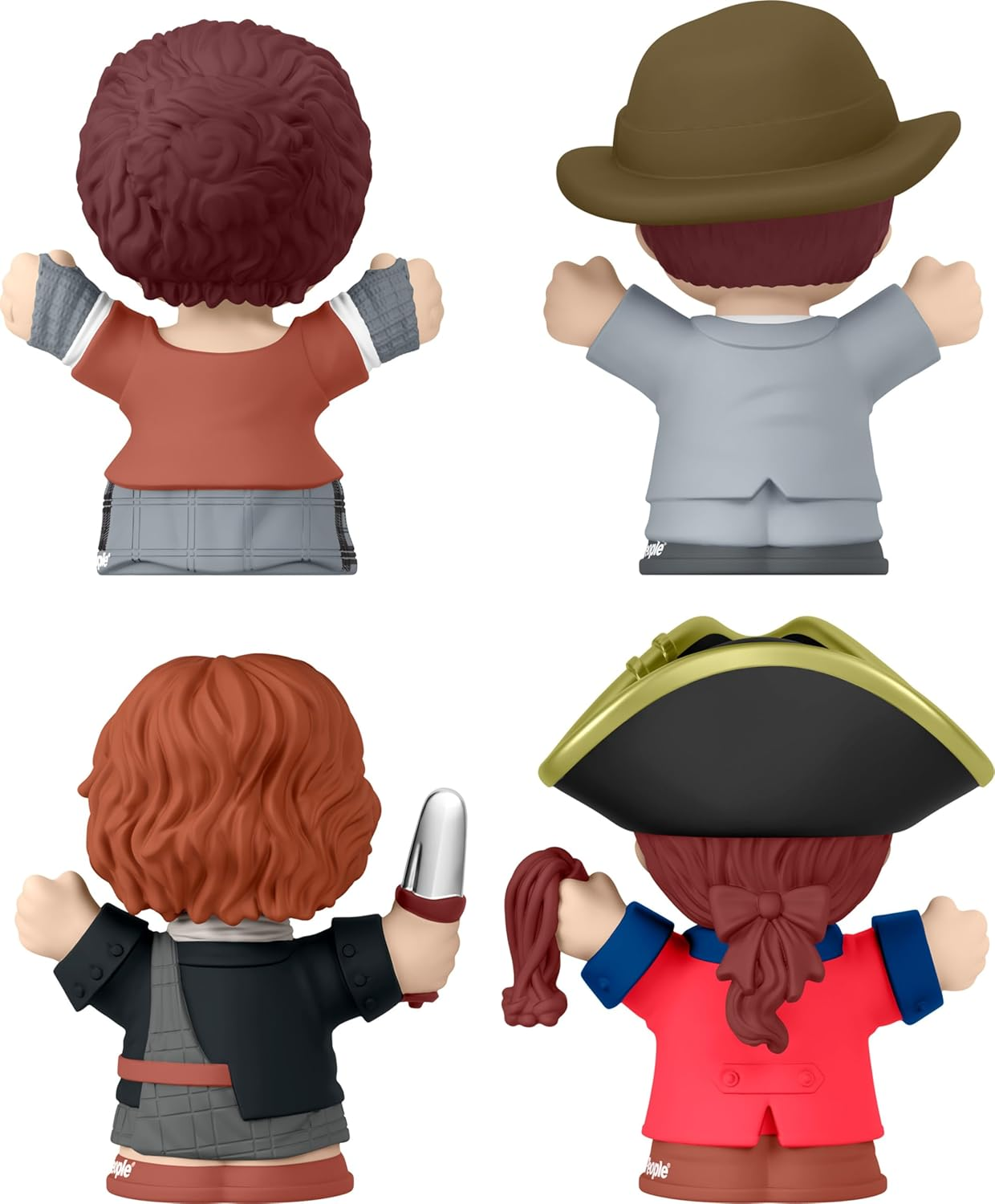 Fisher-Price Little People Collector Outlander TV Show Special Edition Set for Adults & Fans, 4 Figures in a Display Package