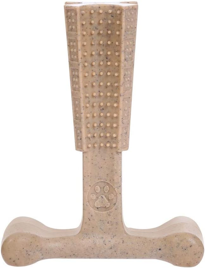 Paws & Claws Boobone T-Bone Dog Chew Toy, 14.5 X 11.5 X 4.5 Cm (2 Assorted) image number 1
