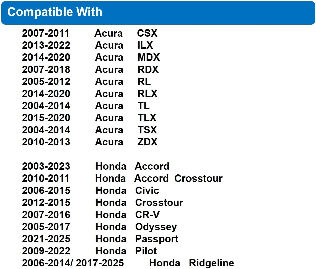JOGOAUTO H10134 Cabin Air Filter for 2014-2020 Acura MDX,2007-2018 RDX,2003-2023 Accord,2006-2015 Civic,2007-2016 CRV,2005-2017 Odyssey,2021-2025 Passport,2009-2022 Pilot image number 3