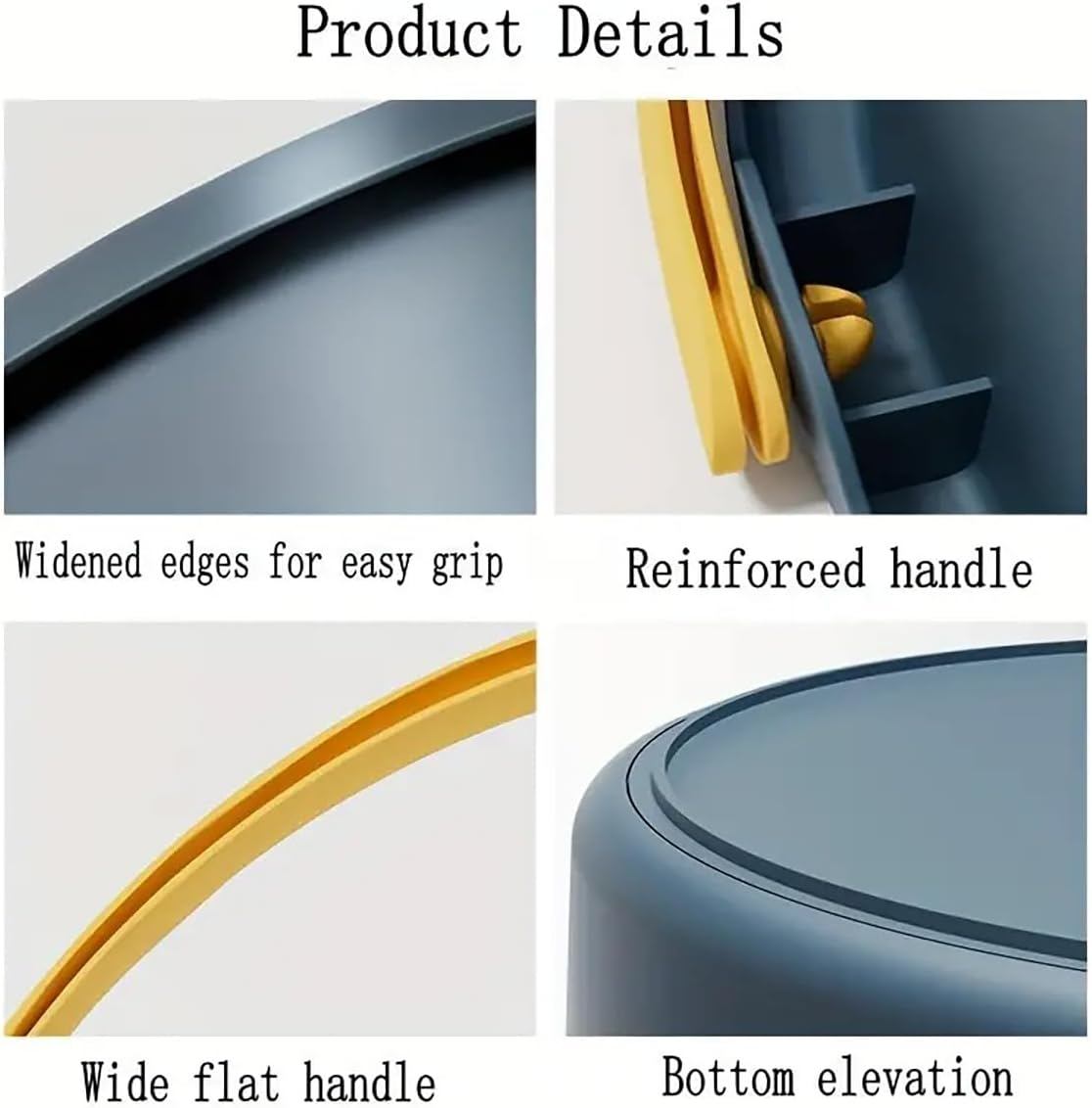 AIMALL Multifunctional Folding Bucket, Portable Telescopic Bucket for Car Washing, Fishing, and Household Use - Blue image number 4