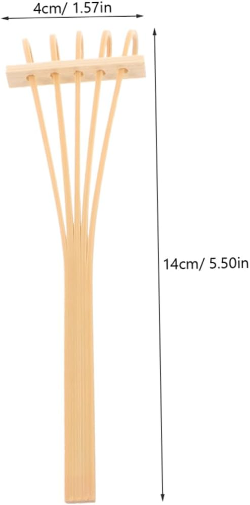 Kisangel 6Pcs Sand Table Accessories Mini Gardening Tools Rakes Tray Crafts for Home Miniature Rake Garden Supplies image number 1