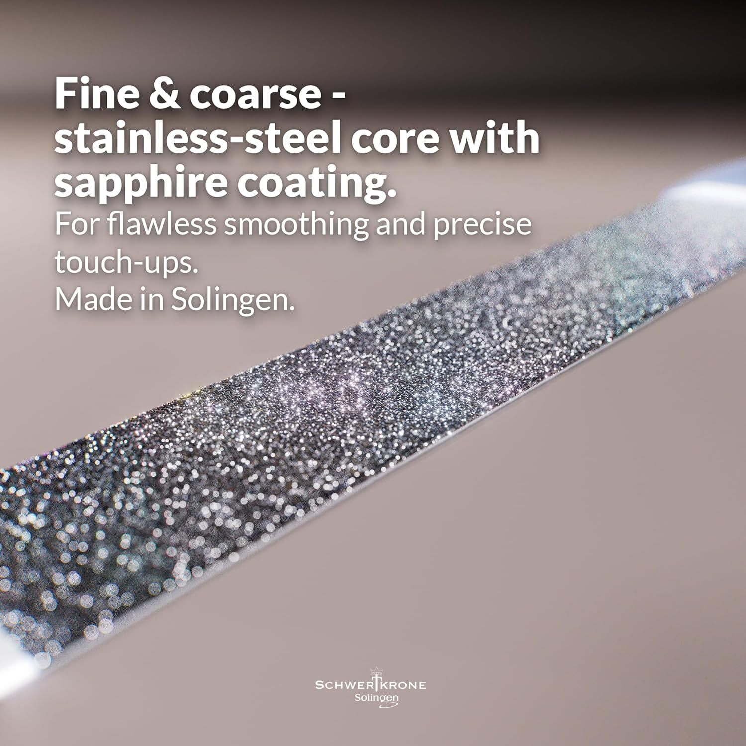 Schwertkrone Sapphire Nail Files Set Metal Made in Germany Solingen (5)