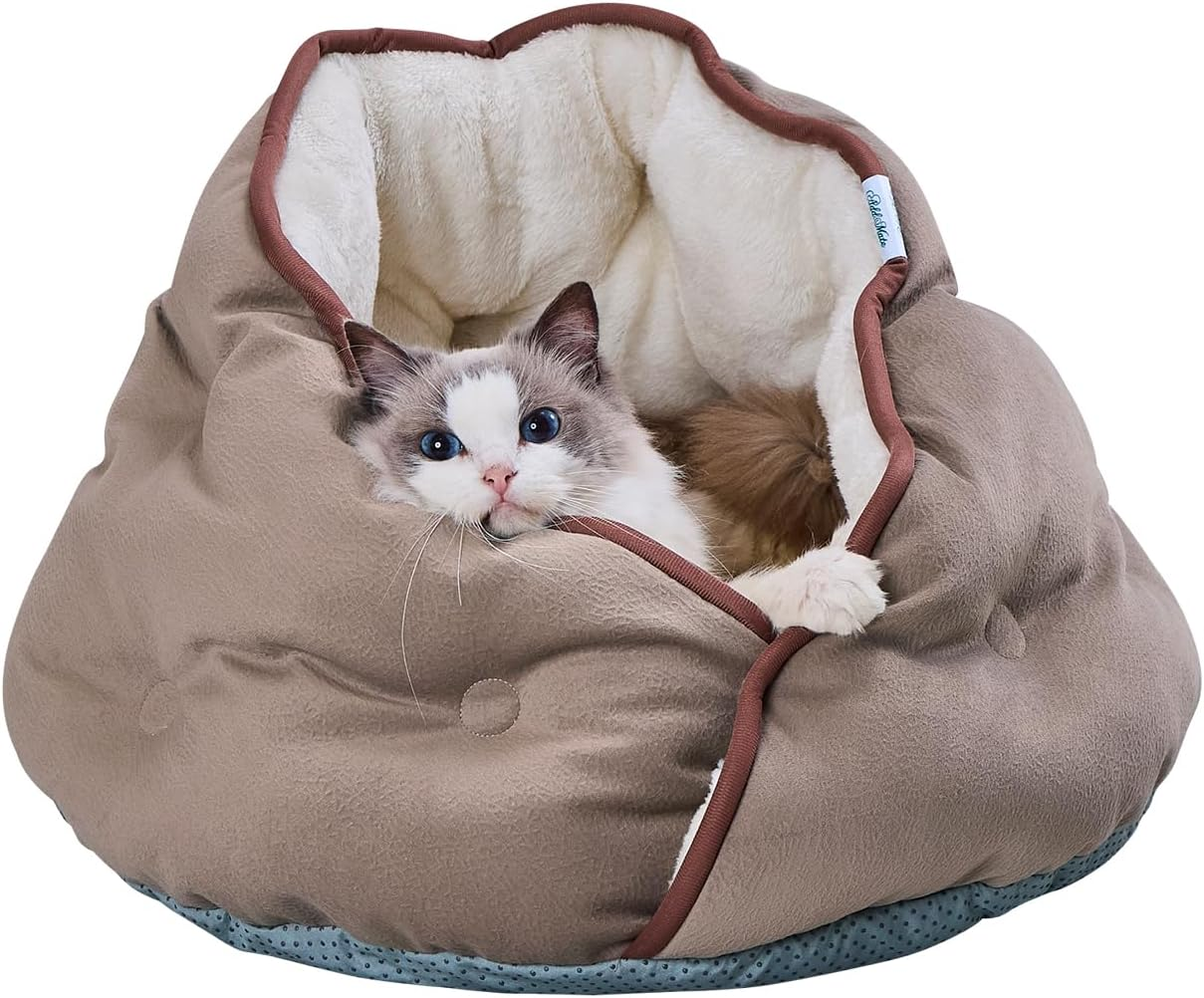 ADD. Mate Cuna Dome Bed for Dogs and Cats, AWA, Charcoal Grey