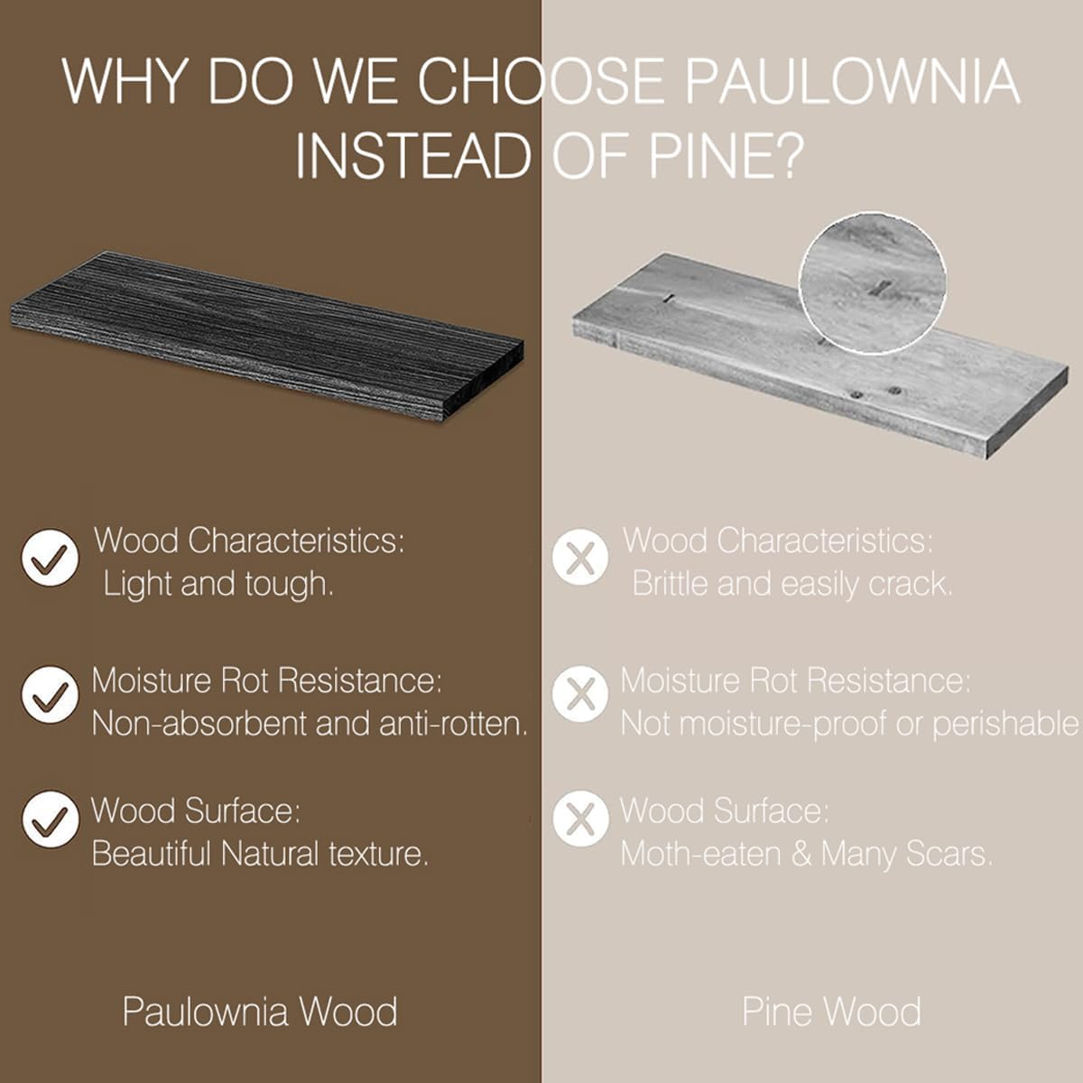 Delsol Floating Shelves for Wall, Wall Mounted Storage Shelves Set of 2 with Black Metal Frame, Towel Rack for Bathroom, Bedroom, Living Room, Kitchen, Office (Black) image number 5