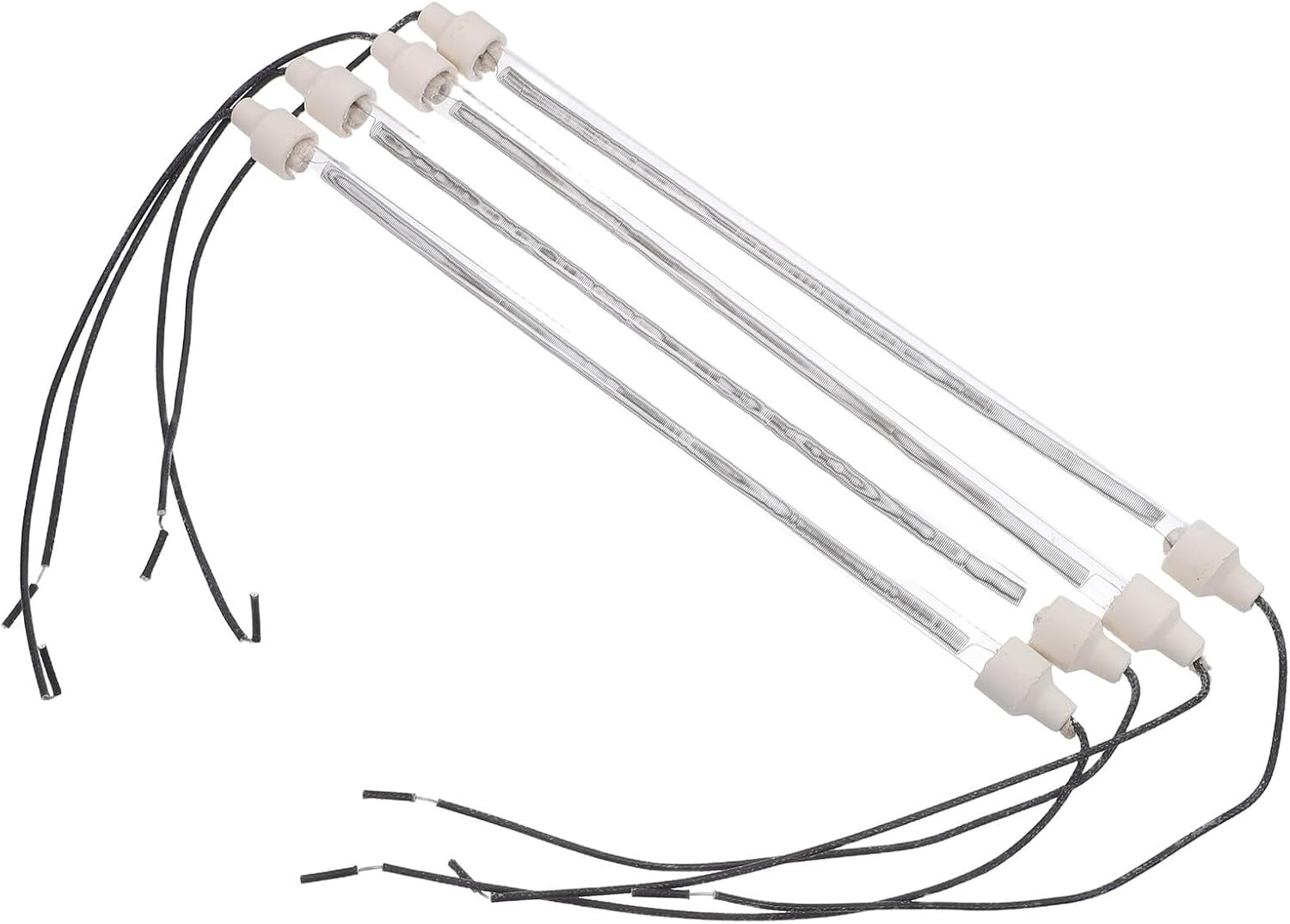 4Pcs Poultry Heating Lamp Tubes Replacement for Chicken Coop Heater Oven Heating Accessories High-Temperature Resistant Pipes for Kitchen Home Festival Use image number 6