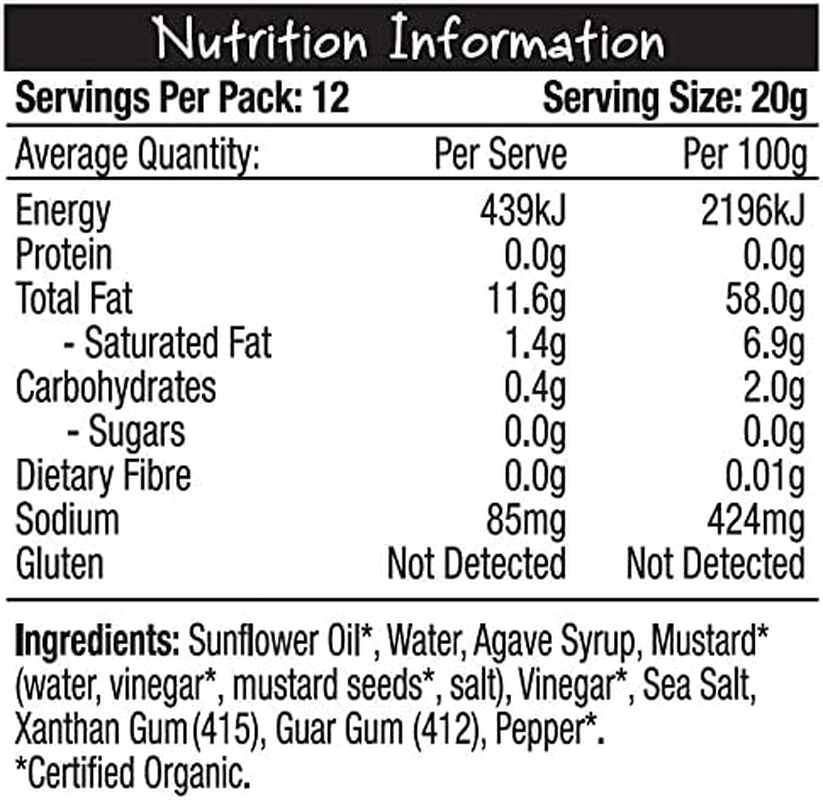 Global Organics Egg Free Mayonnaise 240 G image number 3