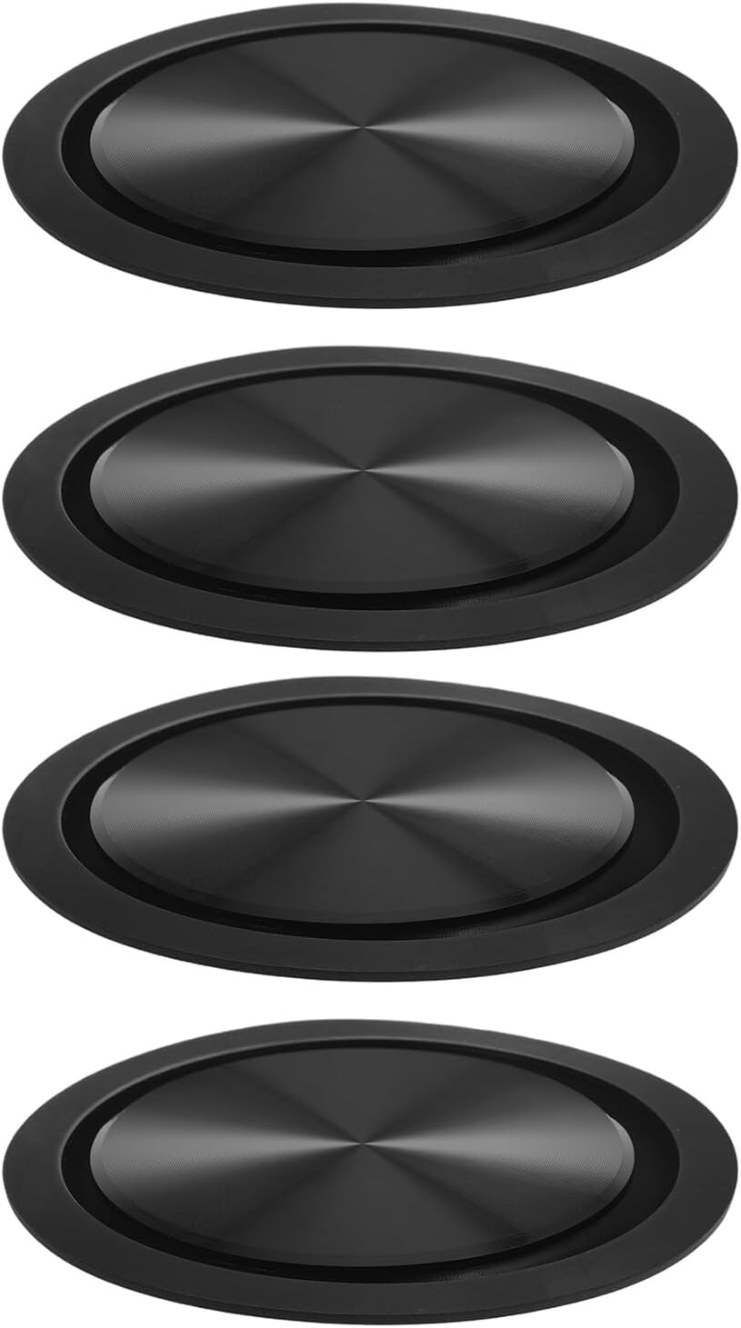 LIFKICH 4Pcs Woofer Vibrating Membrane Bass Speaker Passive Radiator Diaphragm Plate Vibration Diaphragm for Car Audio System Subwoofer Enhancing Stereo Realism and Stable Performance