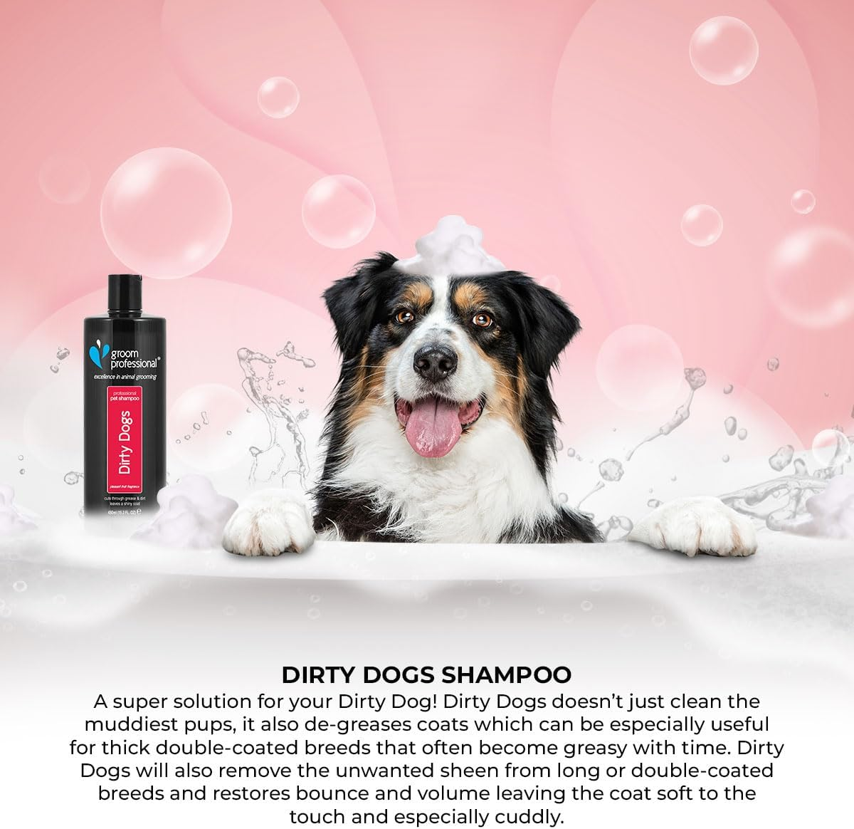 Groom Professional Dog Grooming Dirty Dogs Shampoo 450Ml image number 4