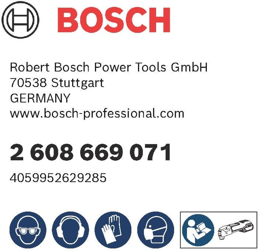 Bosch 5 X Pro Multi Material AIZ 32 BSPIB Blade for Multifunctional Tools (For Hardwood, Plastic-Coated Plates, Width 32 Mm, Professional Accessories Multifunctional Tool) image number 4