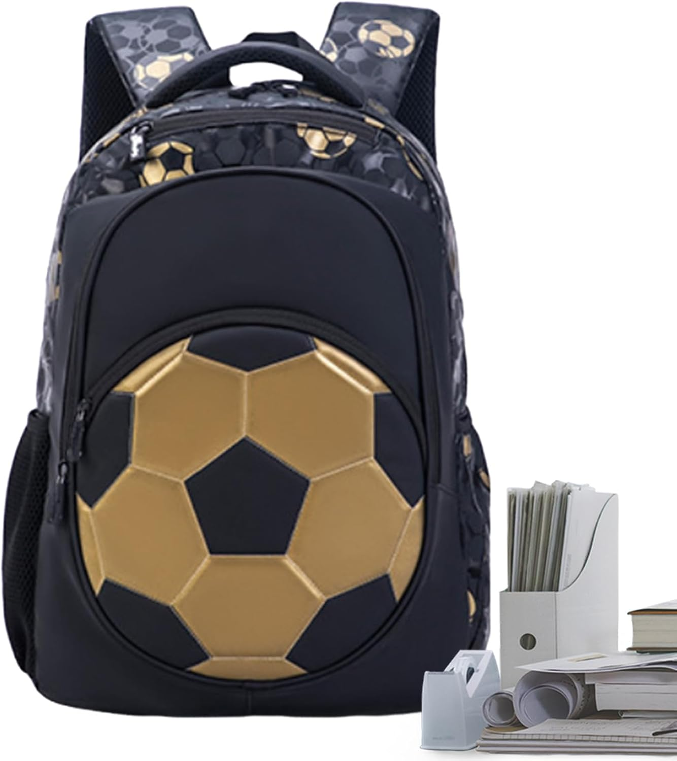 Boys Backpacks Ages 8-10 - Waterproof Sports Backpack, Middle School Gym Bag | Large Capacity School Bag for Boys, Ideal for Traveling and Commuting, and Stylish Backpack for Everyday Use