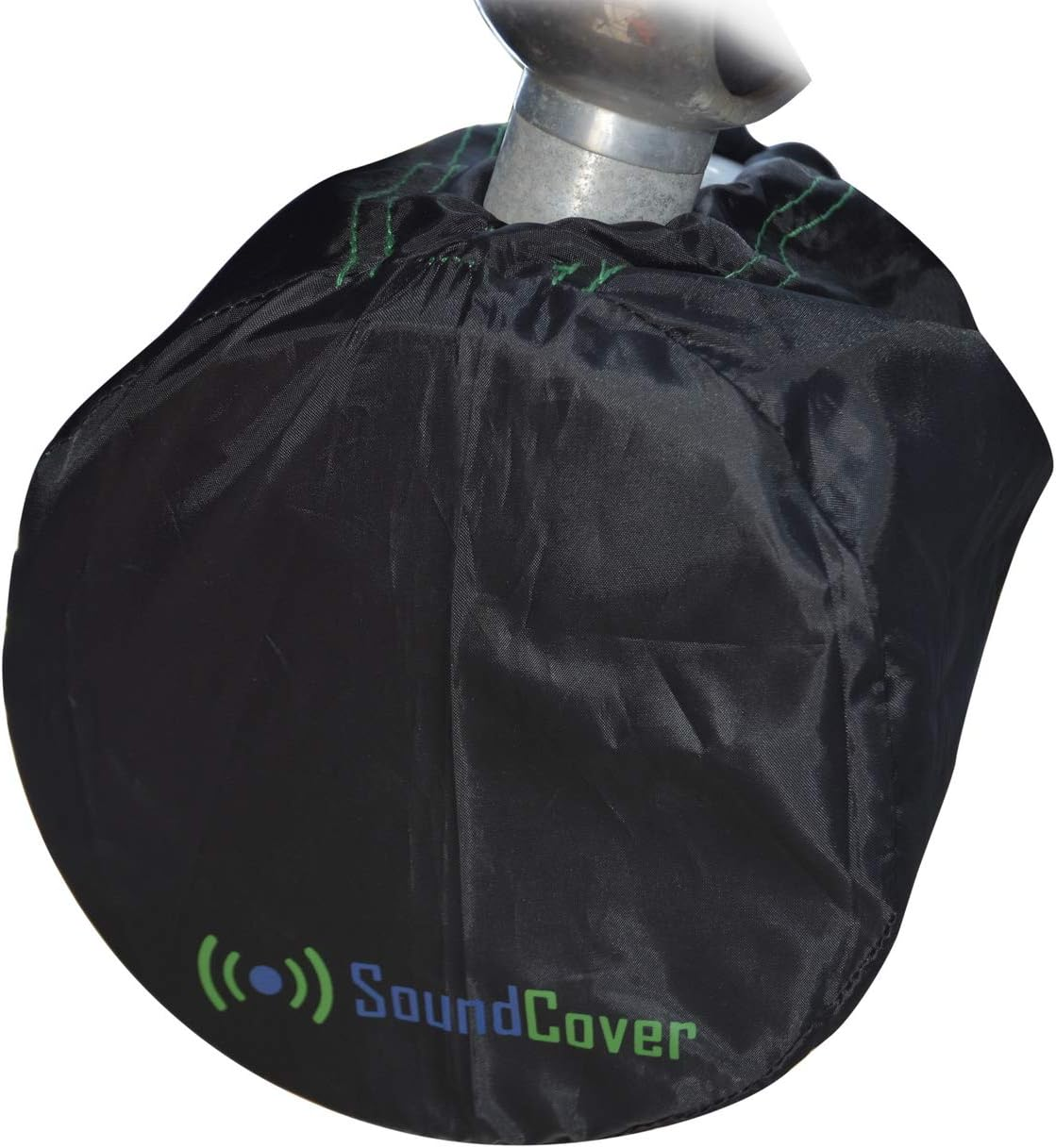 Two Sun Sand & Water Resistant Boat Speaker Covers for 6.5 Inch round and 6X9 Oval Marine ATV Wakeboard Tower Speakers - Speaker Bags Fit Boss Audio, MCM Custom Audio, Rockville Marine Speakers