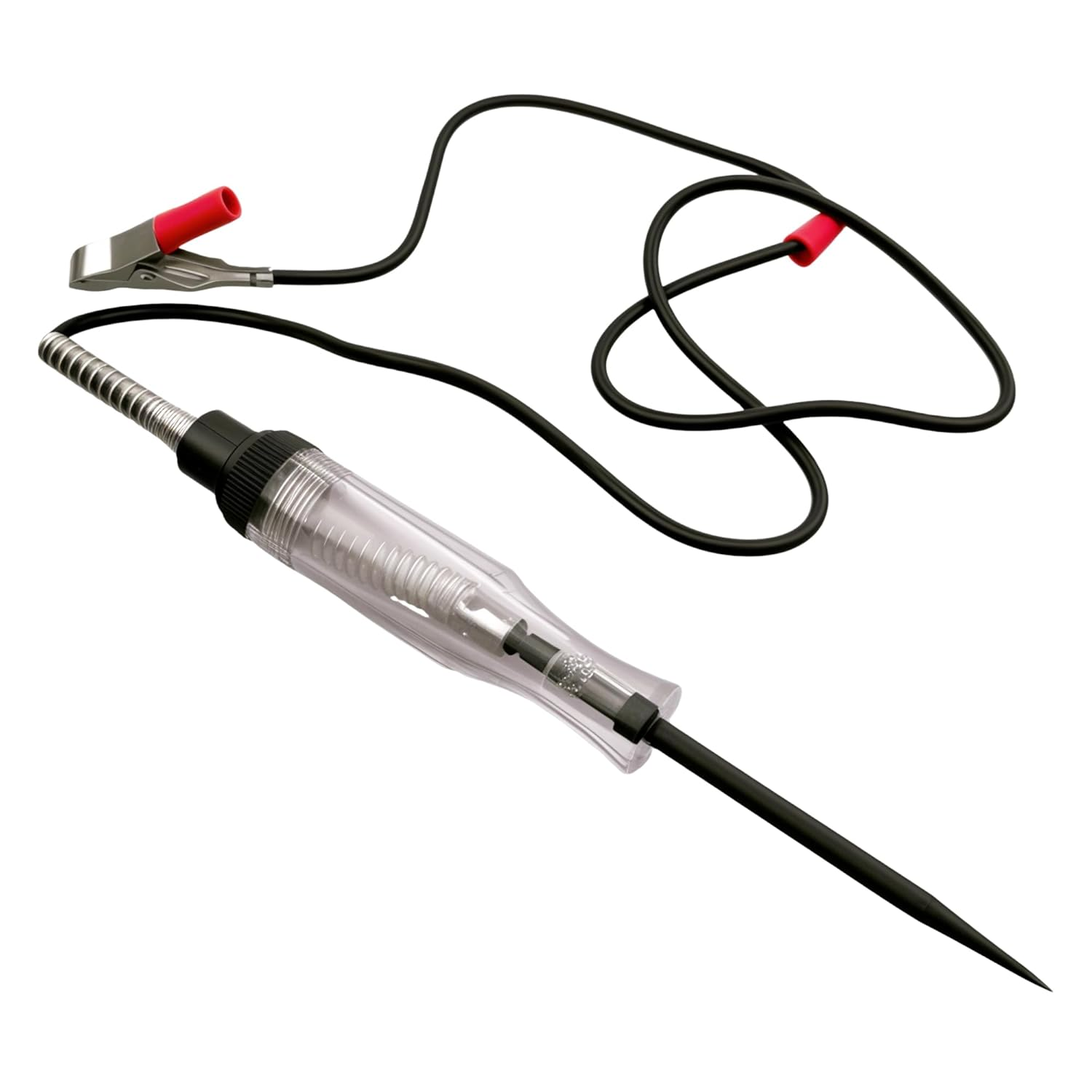 EFGTEK Test Light Automotive Electric Tester Pen 6V to 24V DC Circuit Tester with Light for Continuity Voltage Electrical Fuse with Sharp Probe&Alligator Clip for Sedan, SUV, RV, Truck,Car image number 2