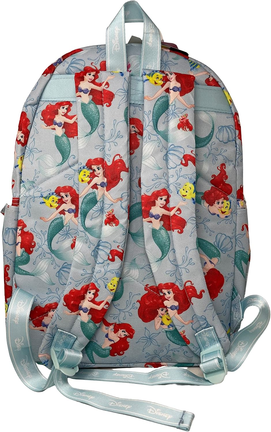 Disney the Little Mermaid Ariel All over Print 16 Inch Backpack Multicolor, Multicolor, 16 Inch, Backpack image number 3