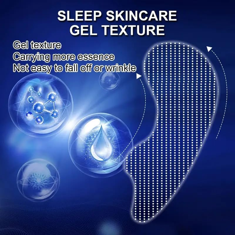 Moisturizing Nasolabial Folds Pads Skincare 10 Patches for Smile Lines Elasticity Wrinkle Reduction Women'S Cosmetics image number 4