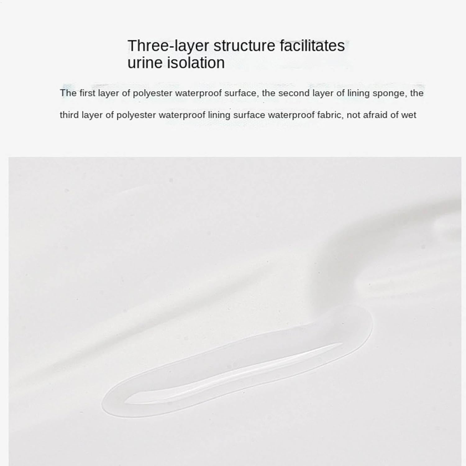 Fold Changing Pillow - Comfortable Ride Baby Changing, Waterproof Nappy Change, Portable Nappy Pad Mat, Children'S Accessories with Magic Stickers for Trips Travel Travel Travel - Black image number 2