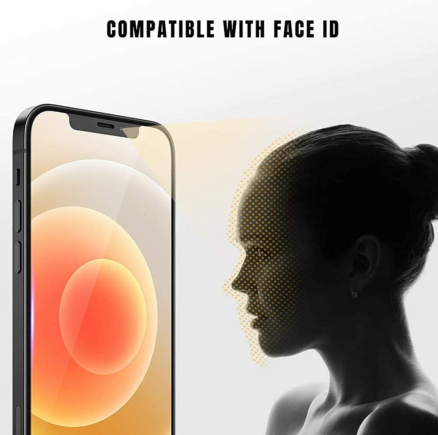 Tempered Glass/Soft Screen Protector for Apple Iphone 6 7 8 plus X XS XR 11 12 13 Pro Max SE (13, Tempered Glass Front) image number 5