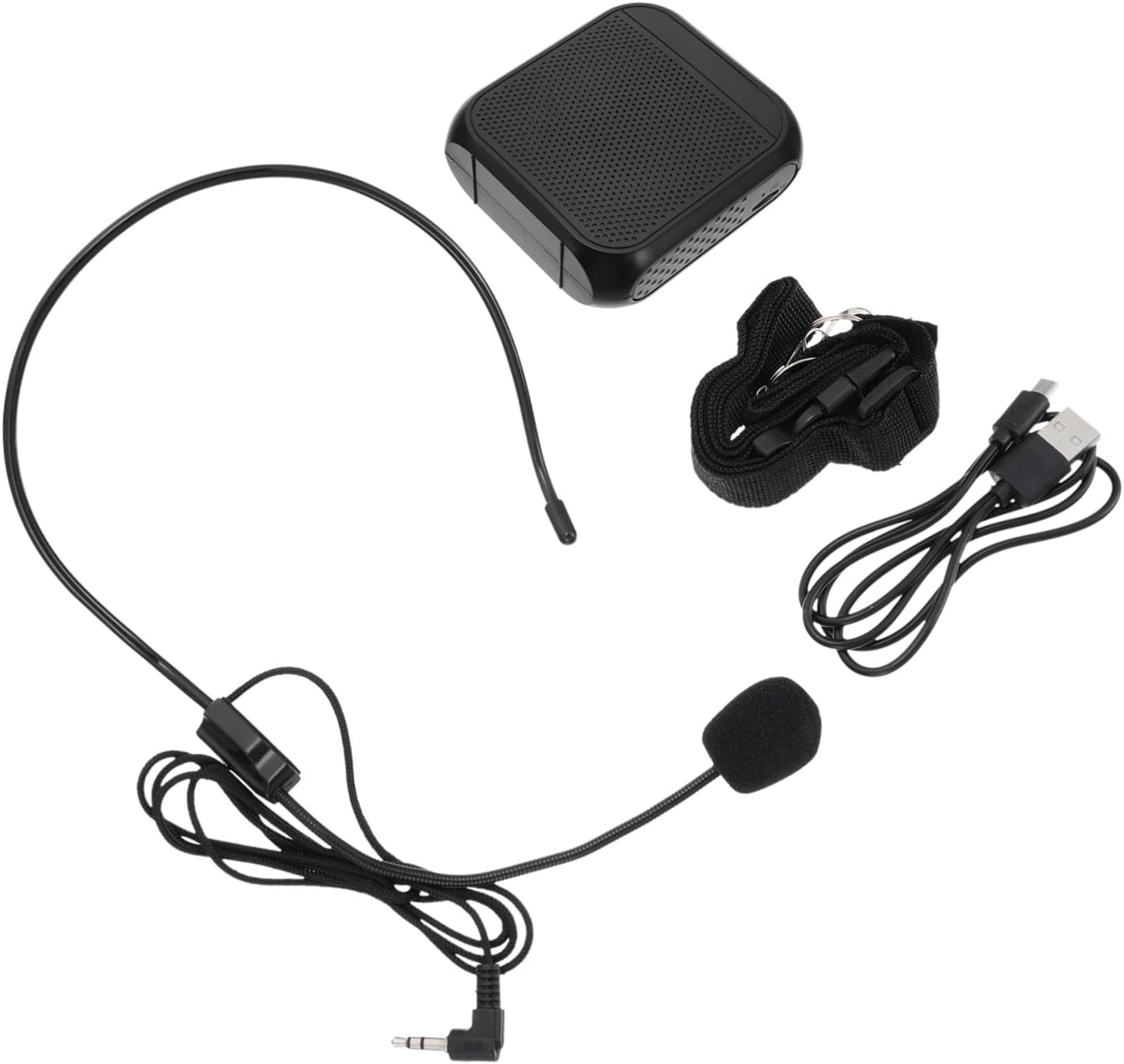 GARIOUANS Wireless Portable Loud-Speaker Amplifier for Teachers Convenient Microphone Voice Booster with Multi-Interface Support for Speech School Supermarket Use and Easy to Carry image number 2