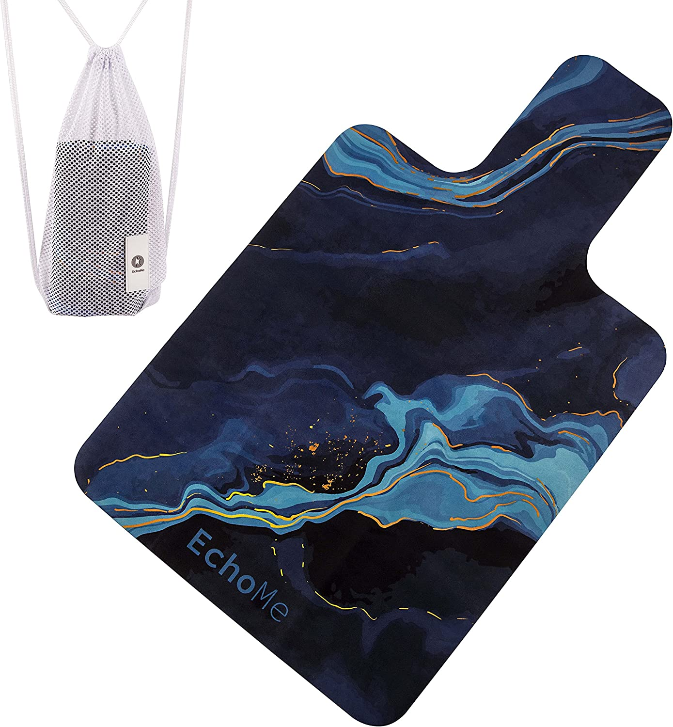 Echome Pilates Reformer Mat Towel with Shoulders, Pilates Reformer Cover with Great Grip, Easy to Wash Light Weight Portable image number 1