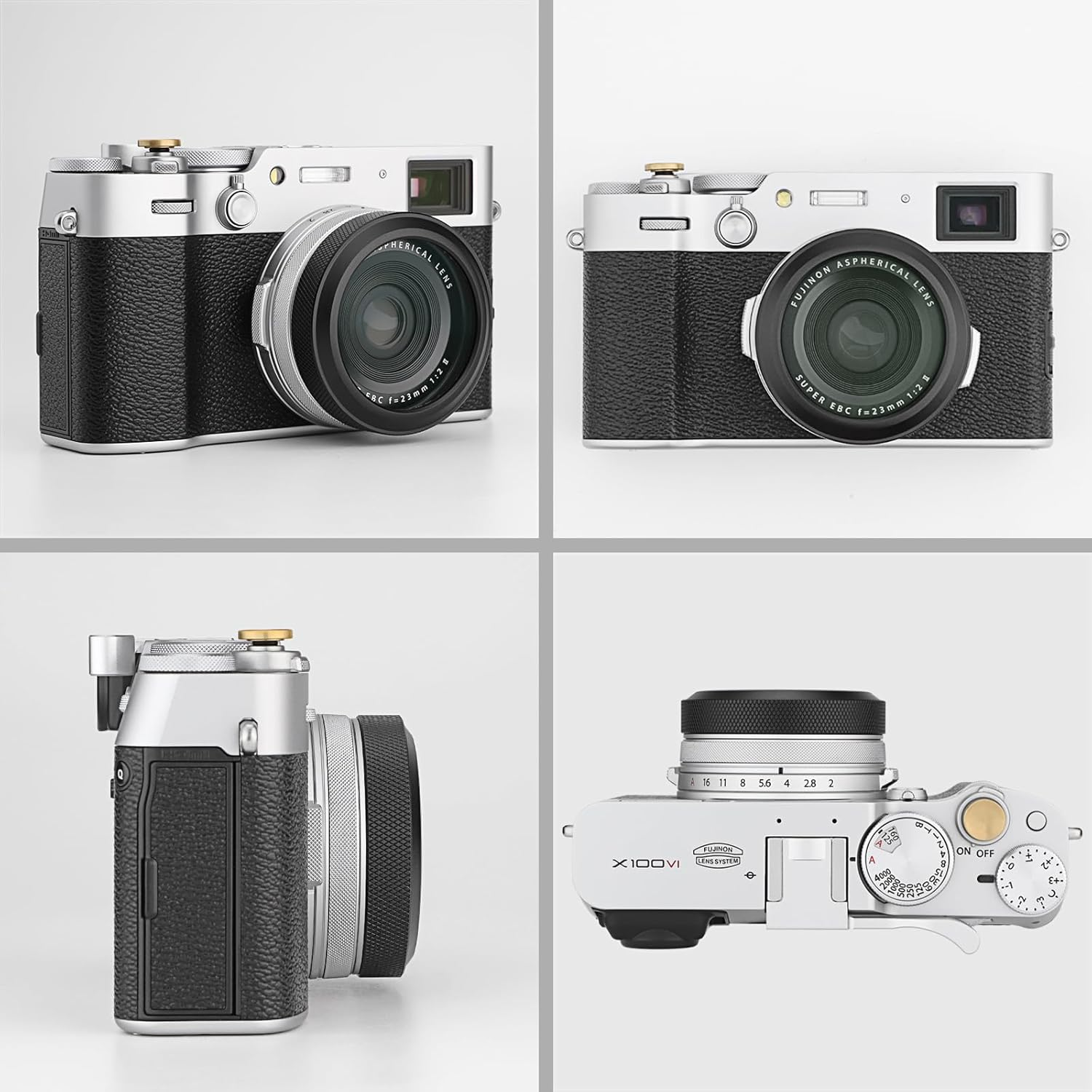 Haoge Camera Lens Protection HD Filter for Fujifilm X100VI Fuji X100V Camera Accessories Multi Waterproof Nano Coated HD Optical Glass with Integrated Adapter Ring Black LUV-XVIB image number 4