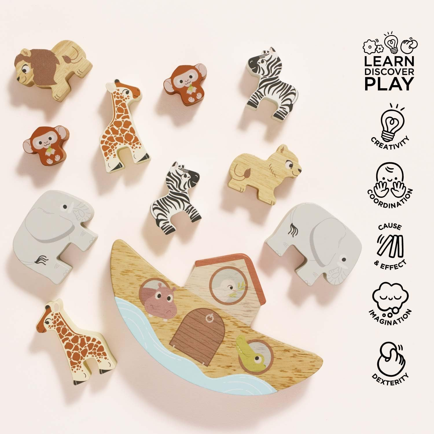 Le Toy Van : Noah'S Balancing Ark image number 4