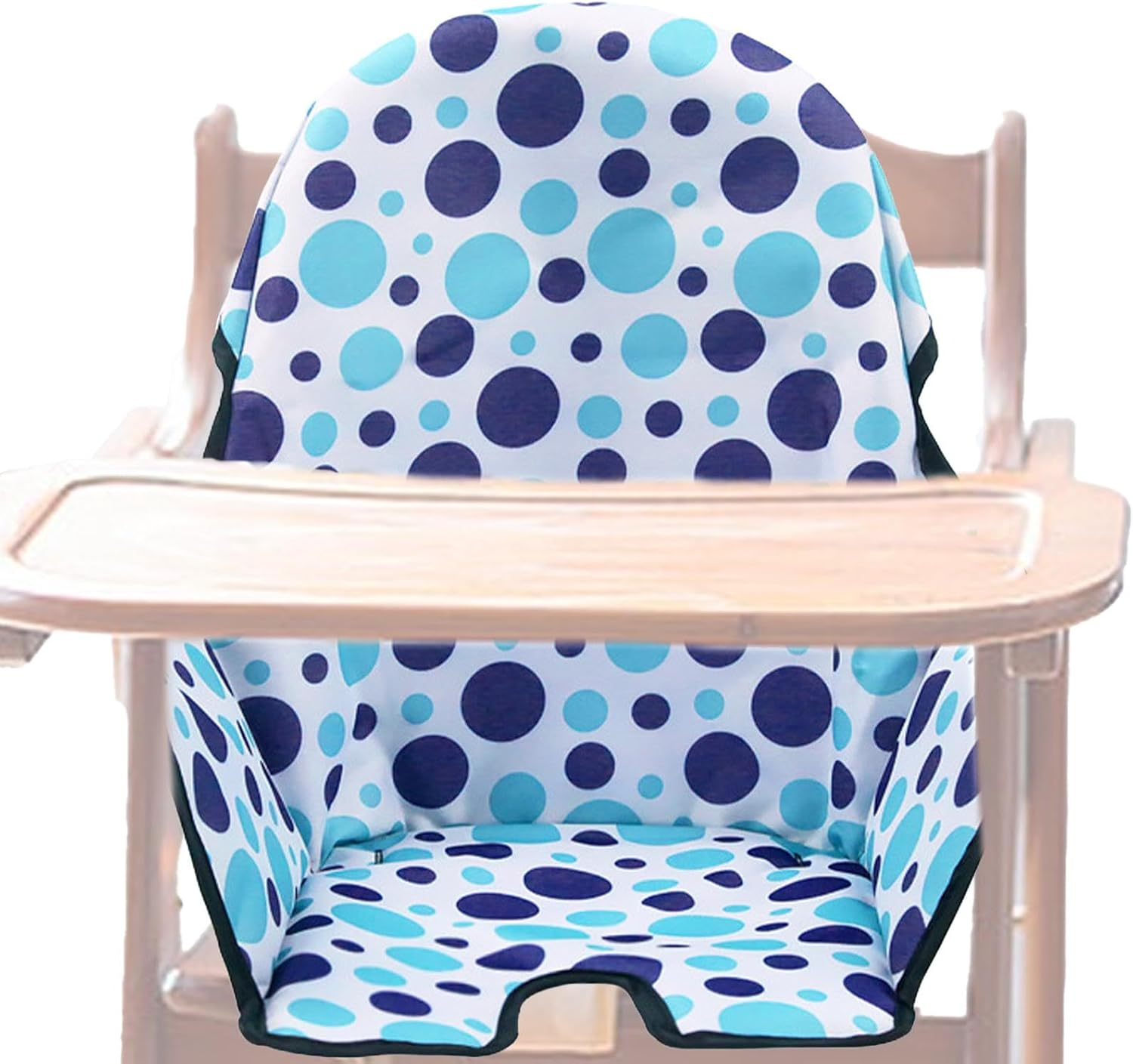 High Chair Cushion - High Chair Pads, Highchair Cushion Insert | Oxford Cloth High Chair Seat Pad, Baby High Chair Pad, High Chair Replacement Pad, Soft High Chair Accessories for Baby Sitting - Yellow Soft Cloth Pad image number 7