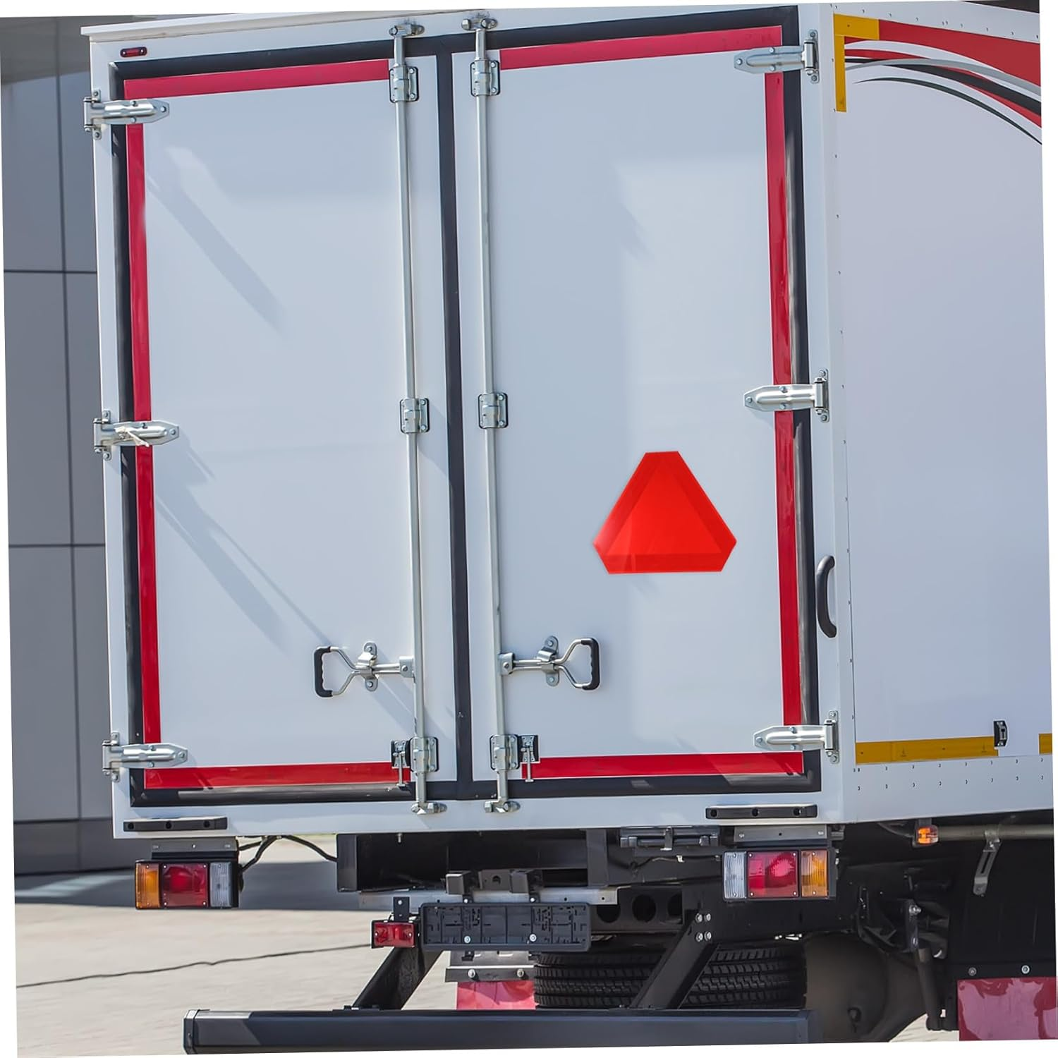 Amosfun 2Pcs Emergency Reflective Triangle Safety Signs Vehicle Warning Boards for Roadside Visibility and Accident Prevention image number 6