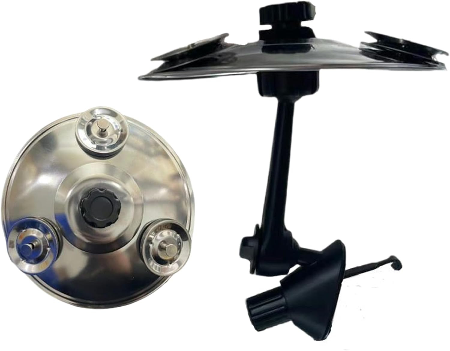 Car Symbol Drum Air Vent, Metal Drum Set Interior Accessory, Fun Dashboard Decoration, 14 Cm, for Vehicles, Trucks, Rvs, and Family or Friend Bringing Entertainment image number 6