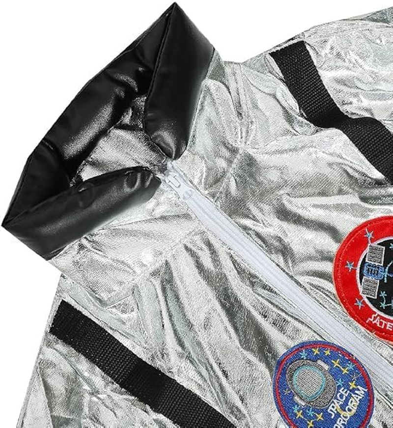 COSOUKE Astronaut Costume Adult Halloween Costumes Men Spaceman Overalls for Book Week Costume image number 6