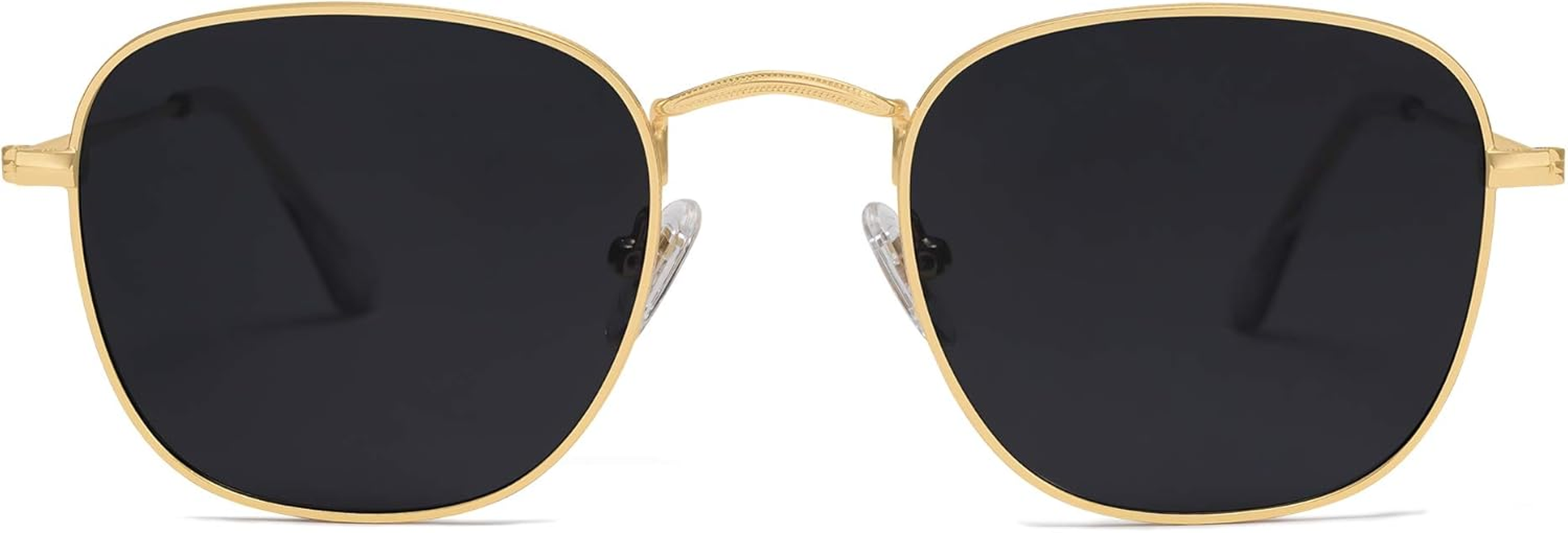 SOJOS Small Square Polarized Sunglasses for Women Men Classic Vintage Retro Style SJ1143