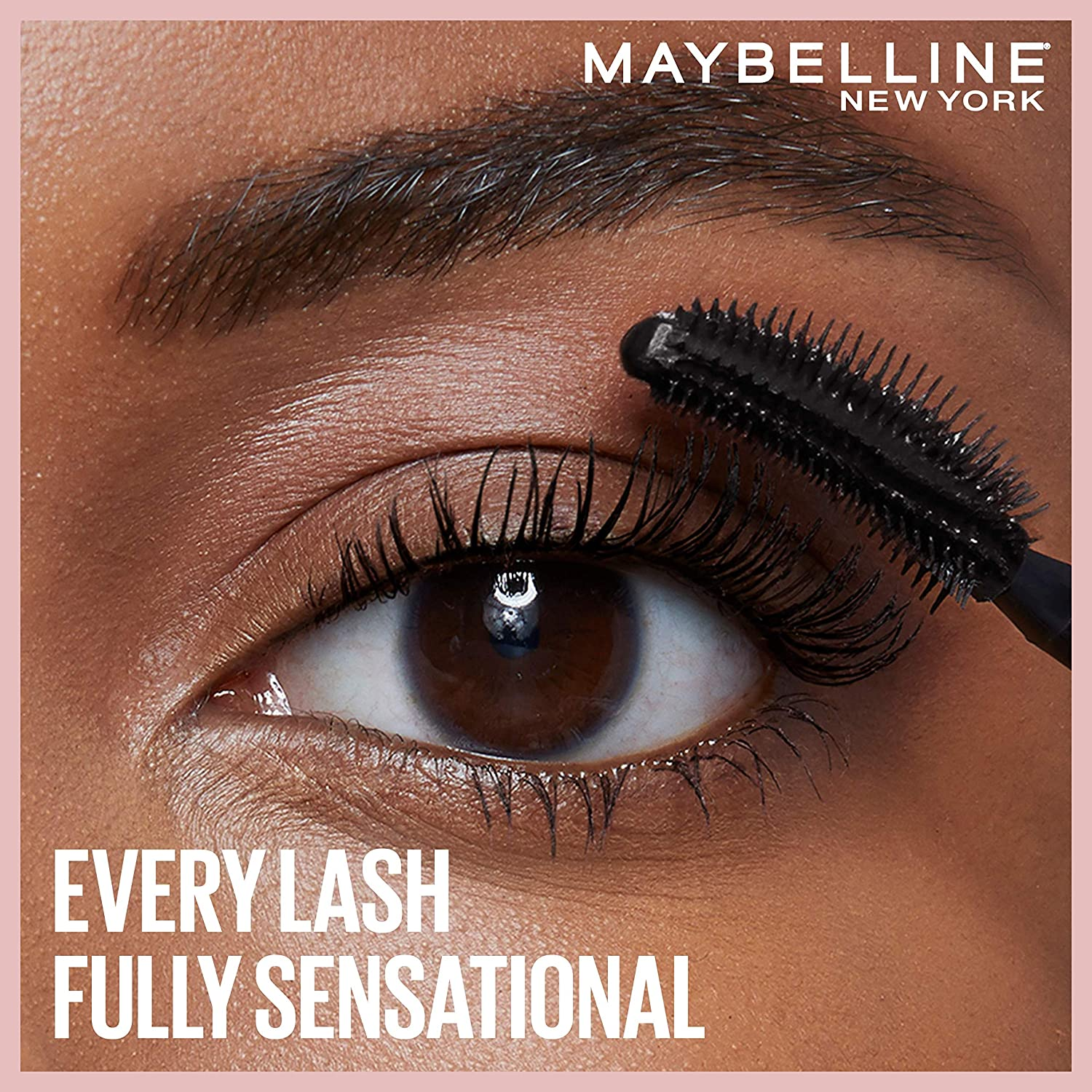 Maybelline New York Lash Sensational Black Rose Washable Mascara, Midnight Black image number 6