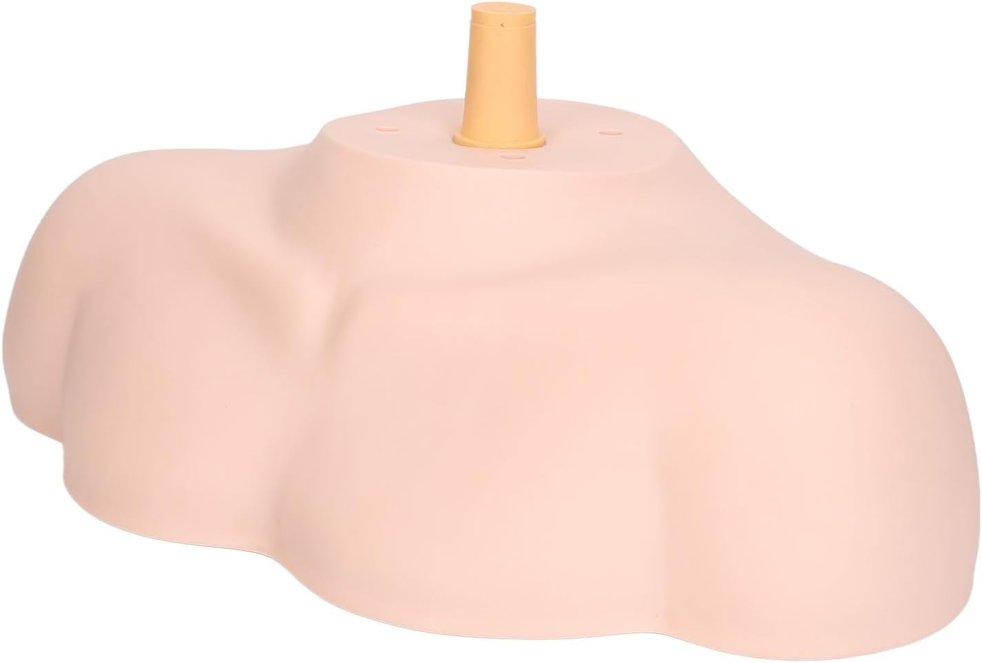 Mannequin Shoulder Model Realistic Human PVC Bust Stand Showcase Cosmetology Students image number 1