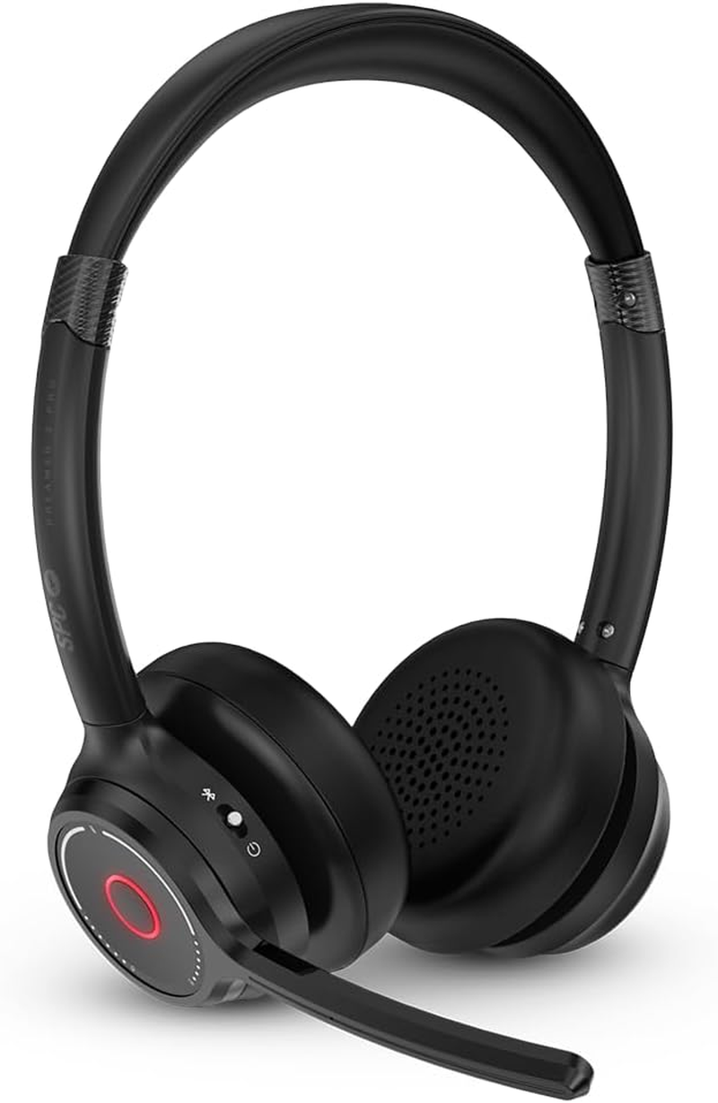 SPC Dreamer 2 Pro Wireless Bluetooth Headphones | 50H Battery | Noise Cancelling (ENC) | Simultaneous Dual Connection | Google Fast Pair | Built-In Microphone | Compatible with Teams, Black image number 1