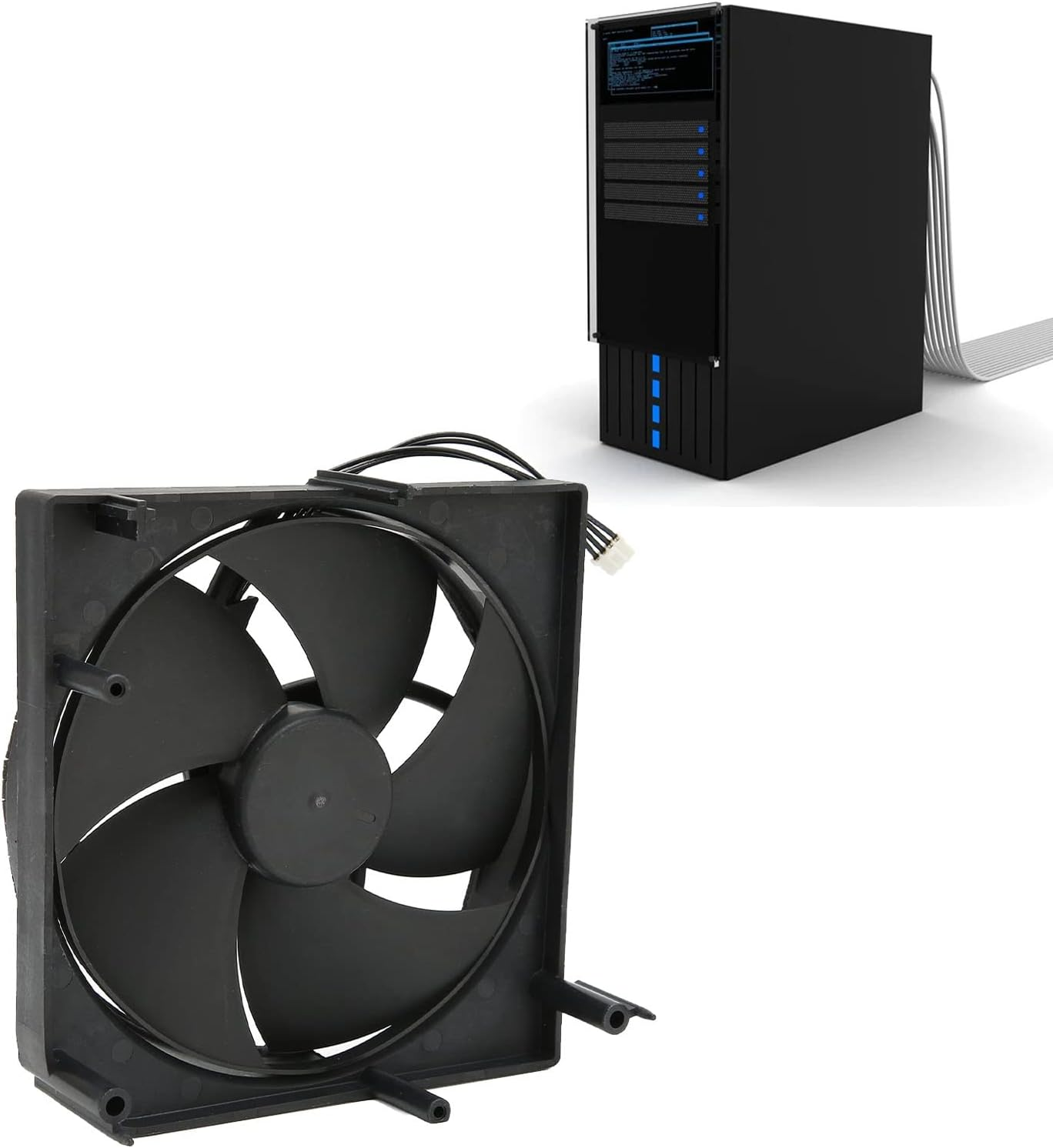 Internal Fan for Series S, Replacement Fan for Series S Game Consoles, Fast Heat Dissipation image number 3