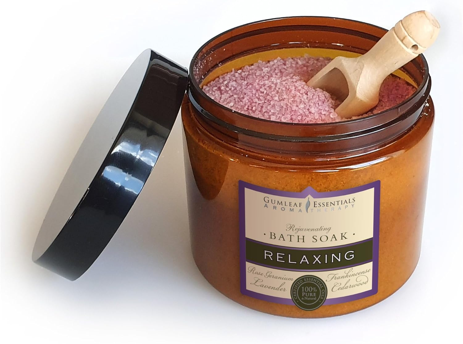 Gumleaf Essentials Relaxing Bath Soak - 400G, Cruelty Free & Vegan, 100% Pure & Natural image number 3