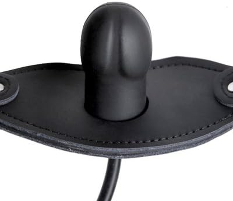 Master Series Inflatable Locking Silicone Penis Gag image number 2