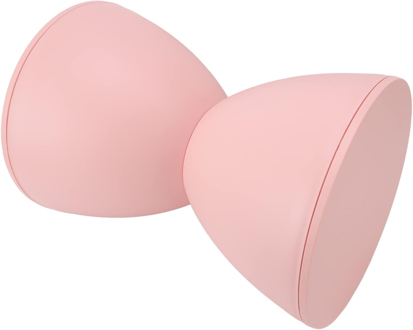 Hourglass Shaped Side Table, Modern Plastic Nordic round Stool, Simple and Elegant Design, 11.81In Diameter, 16.54In Height, Multifunctional, Wear Resistant, Waterproof, Scratch image number 2