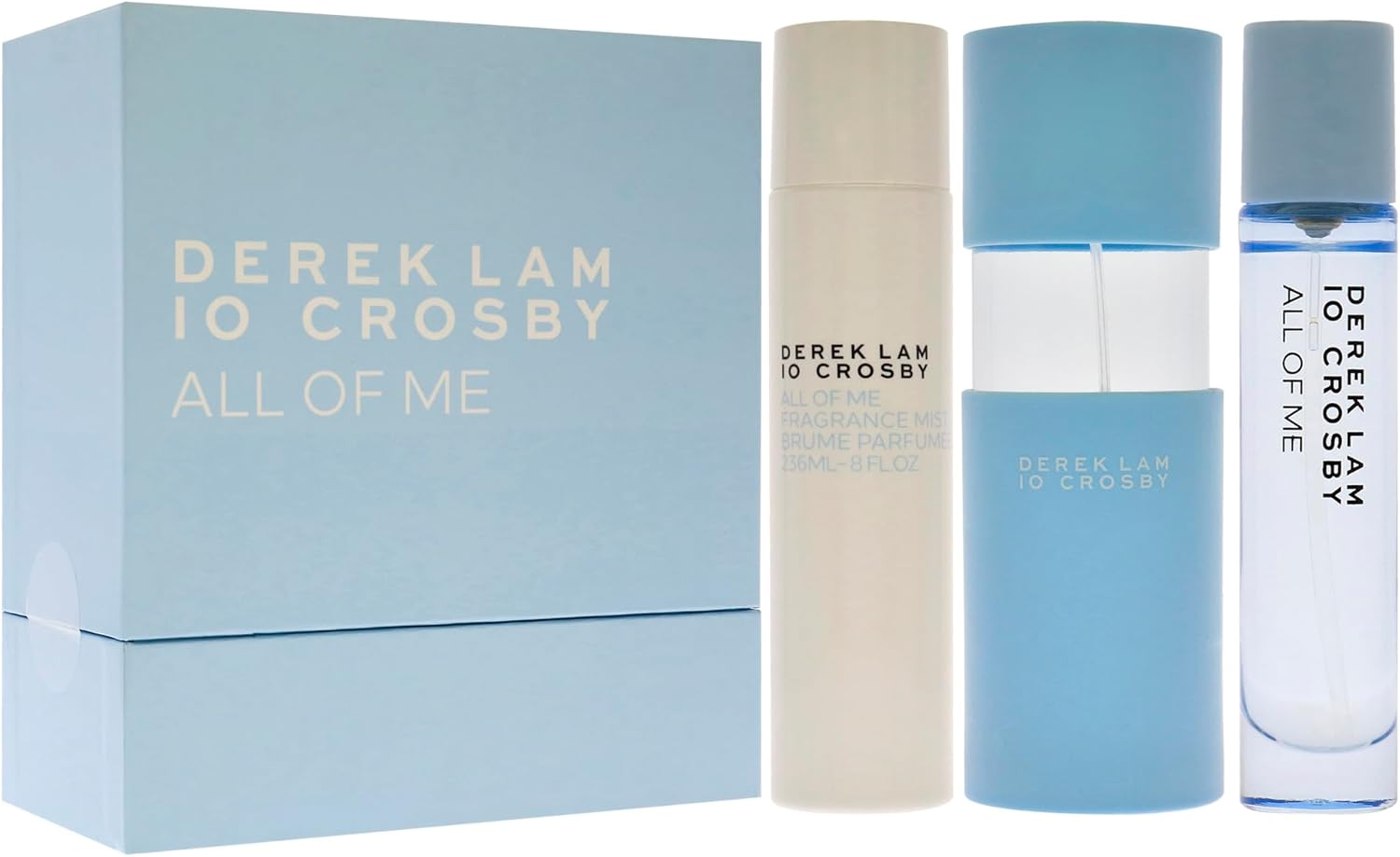Derek Lam All of Me for Women 3 Pc Gift Set 3.4Oz EDP Spray, 10Ml EDP Spray, 8Oz Fragrance Mist image number 1