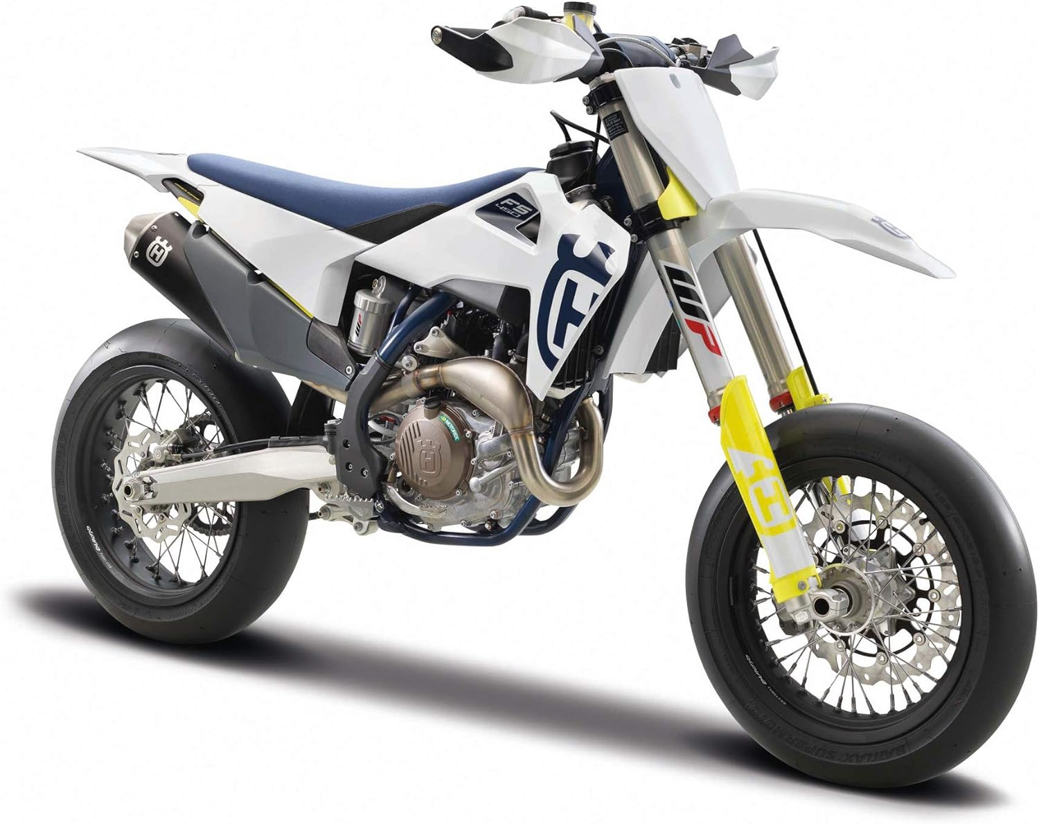 Bburago B18-51087 1:18 Husqvarna FS 450 Supermoto, Assorted Designs and Colours