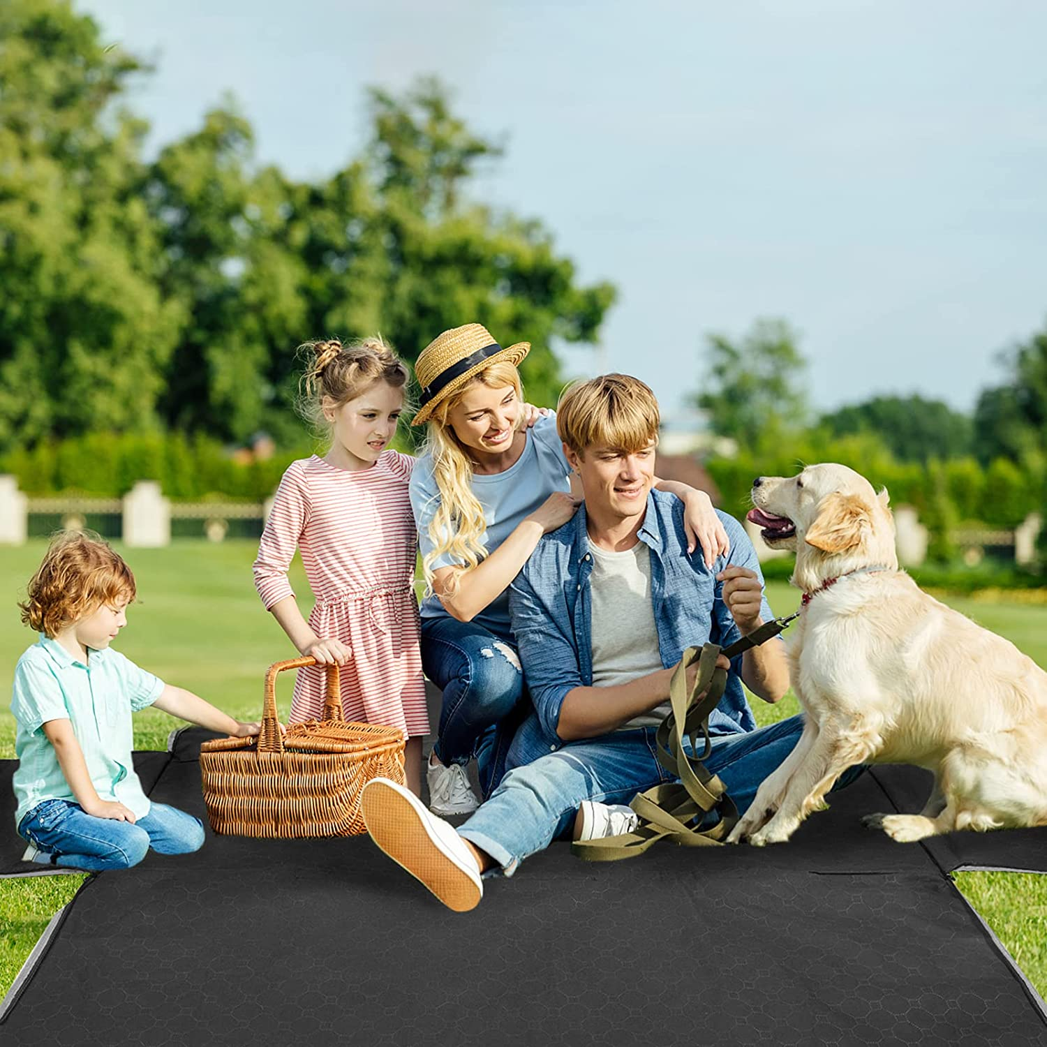 Mancro Dog Car Seat Cover for Back Seat, Waterproof Car Seat Protector for Dogs with Side Flaps, Scratchproof Dog Backseat Cover, Durable Nonslip Dog Hammock for Sedans, Trucks, Suvs, Standard image number 3