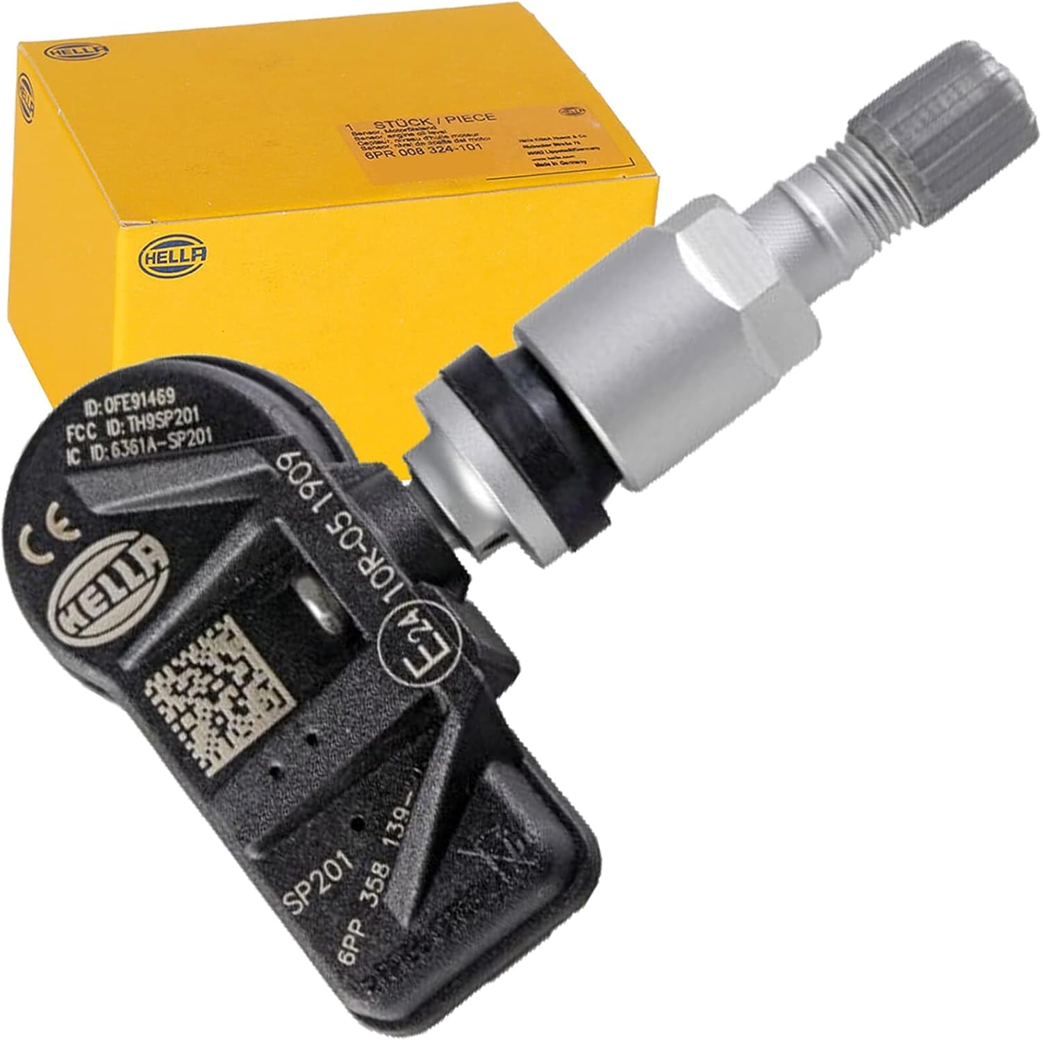 HELLA 6PP 358 139-201 Wheel Sensor, Tyre Pressure Control System